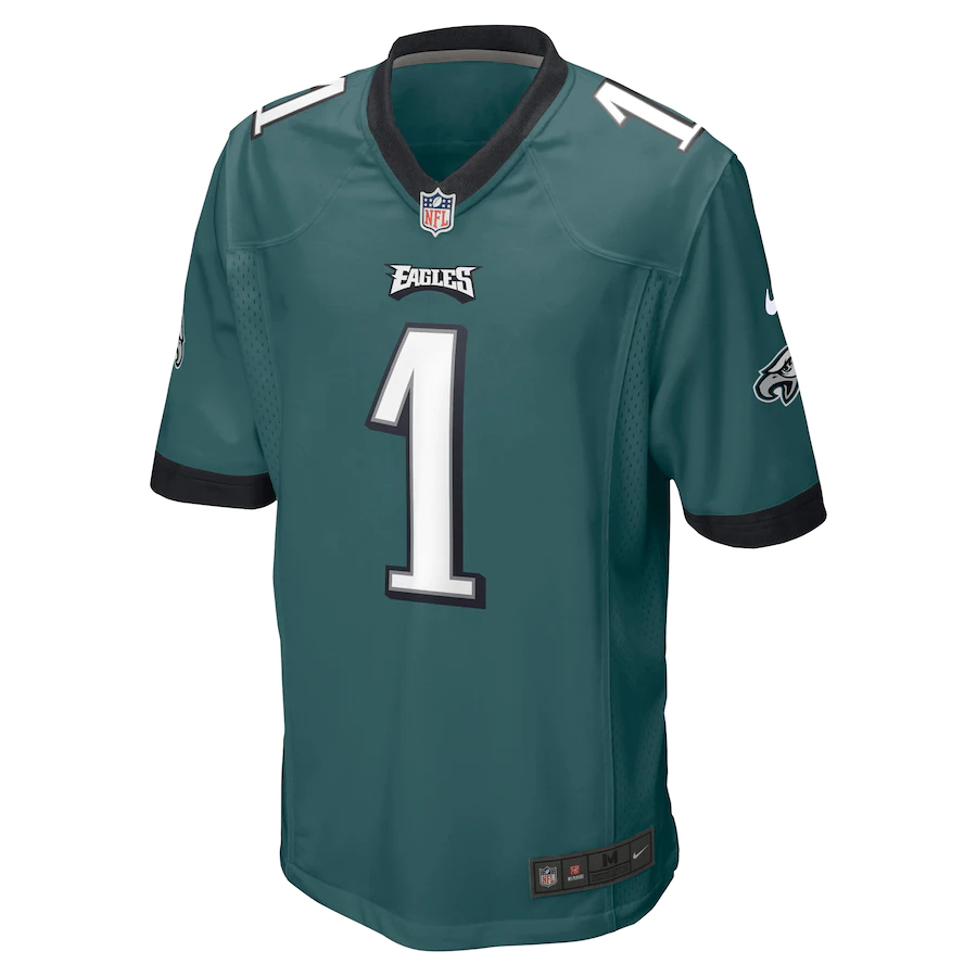 Nike Jalen Hurts Philadelphia Eagles Midnight Green Player Jersey