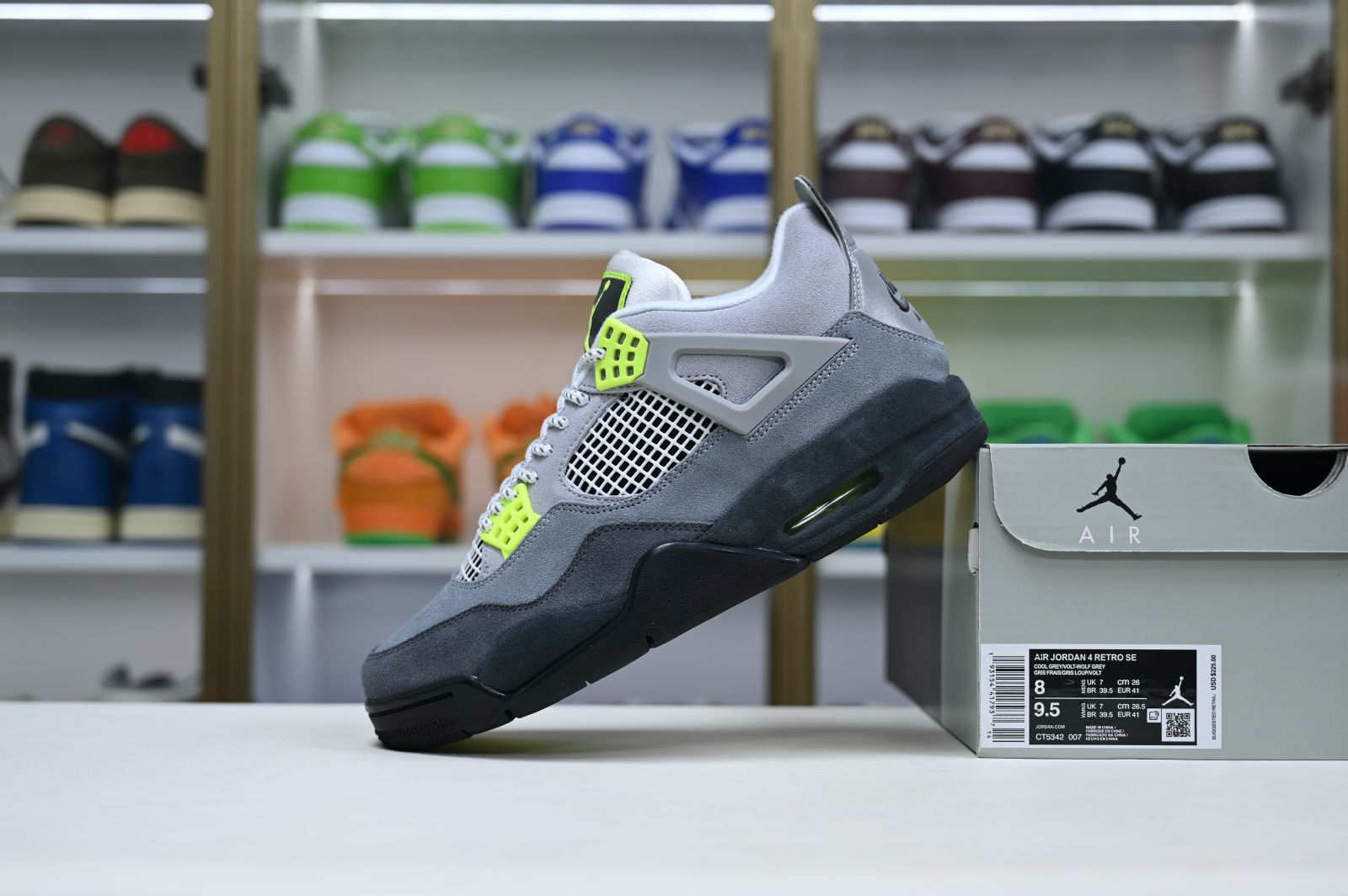 Jordan Air Jordan 4 retro se'95neon