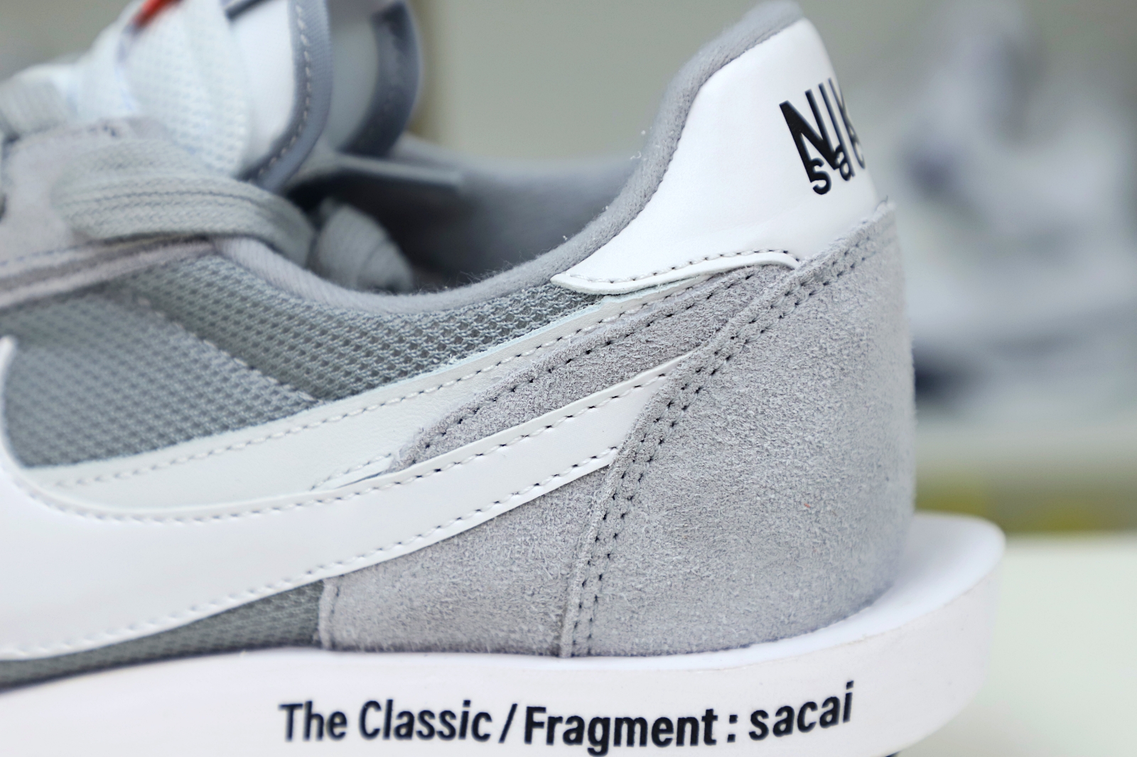 FRAGMENT DESIGN X SACAI X LDV WAFFLE 'LIGHT SMOKE GREY'