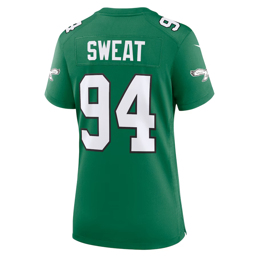 Nike Josh Sweat Philadelphia Eagles Women's Kelly Green Alternate Game Jersey