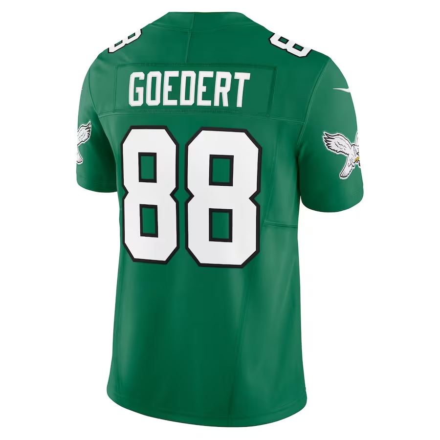 Nike Dallas Goedert Philadelphia Eagles Kelly Green Vapor F.U.S.E. Limited Jersey