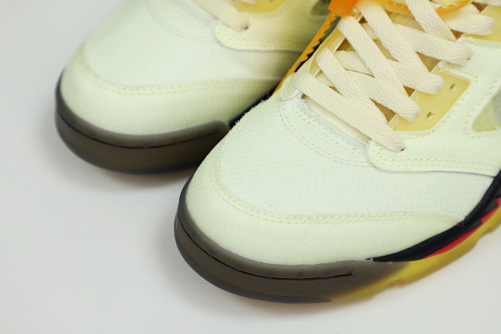 AIR JORDAN OFF-WHITE X AIR JORDAN 5 RETRO SP PS 'SAIL'