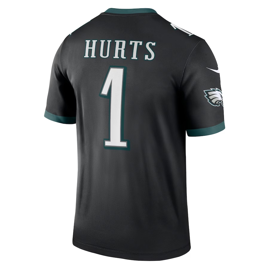 Nike Jalen Hurts Philadelphia Eagles Black Legend Jersey