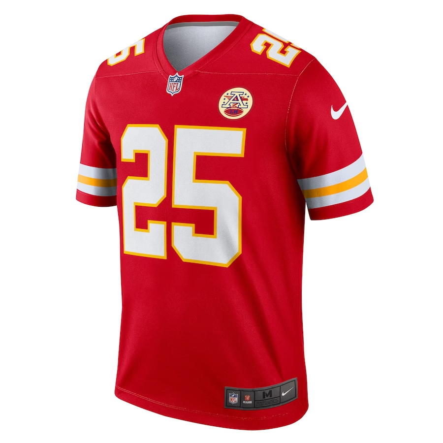 Nike Clyde Edwards-Helaire Kansas City Chiefs Red Legend Jersey