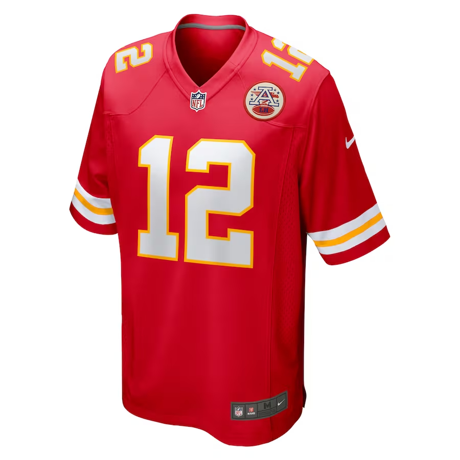 Nike Montrell Washington Kansas City Chiefs Red Team Game Jersey