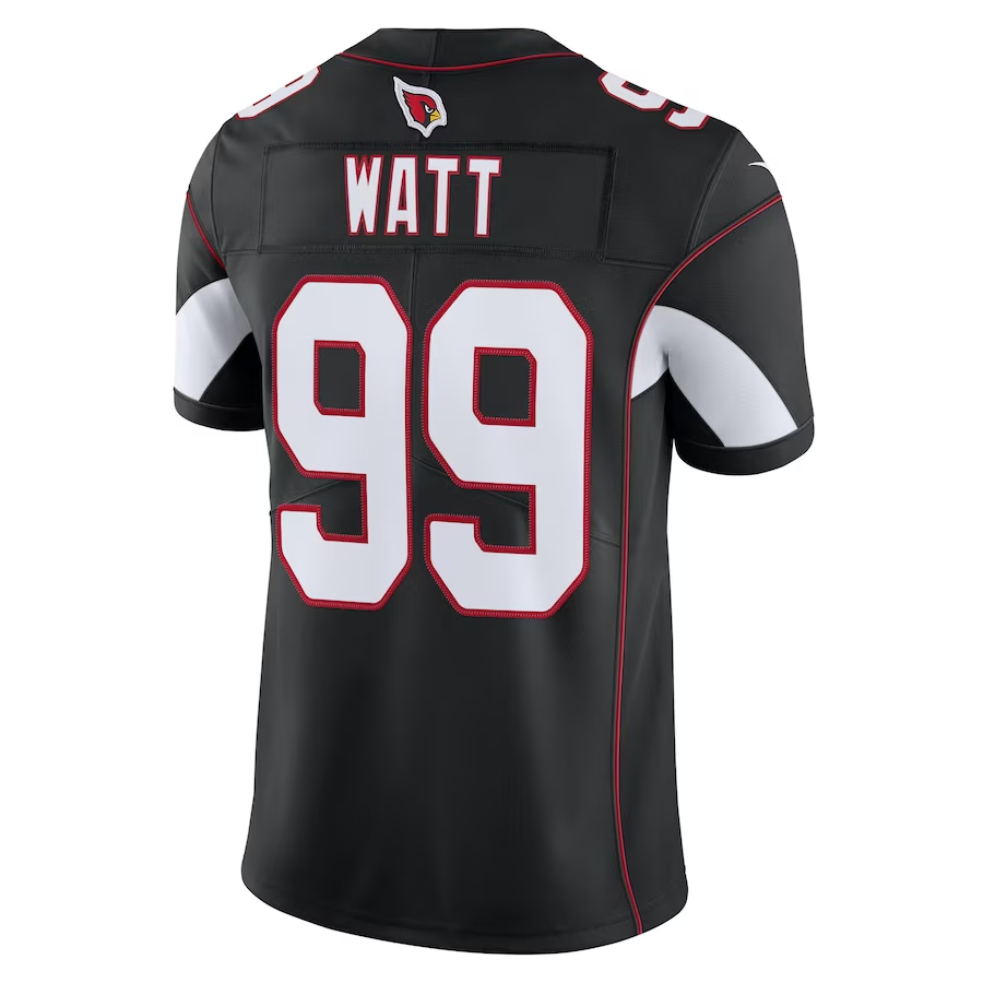 Nike J.J. Watt Arizona Cardinals Black Vapor Limited Jersey
