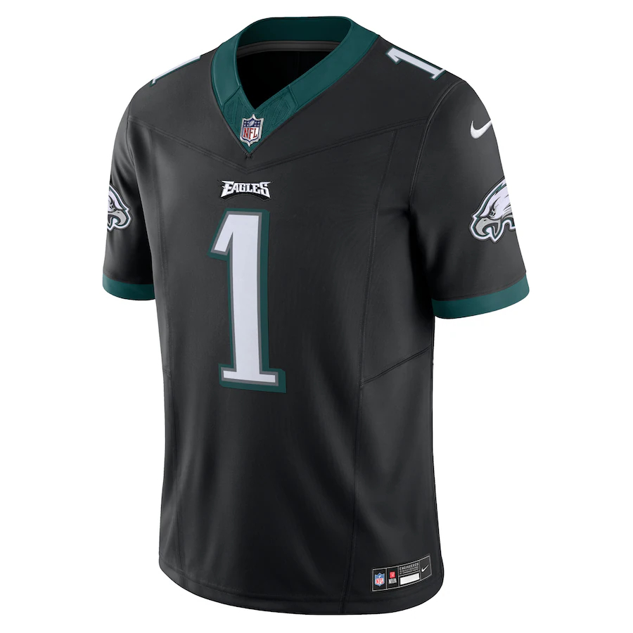 Nike Jalen Hurts Philadelphia Eagles Black Vapor F.U.S.E. Limited Jersey