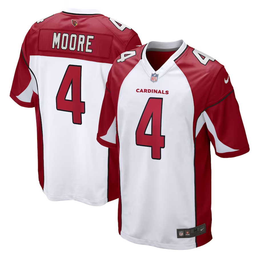 Nike Rondale Moore Arizona Cardinals White Game Jersey