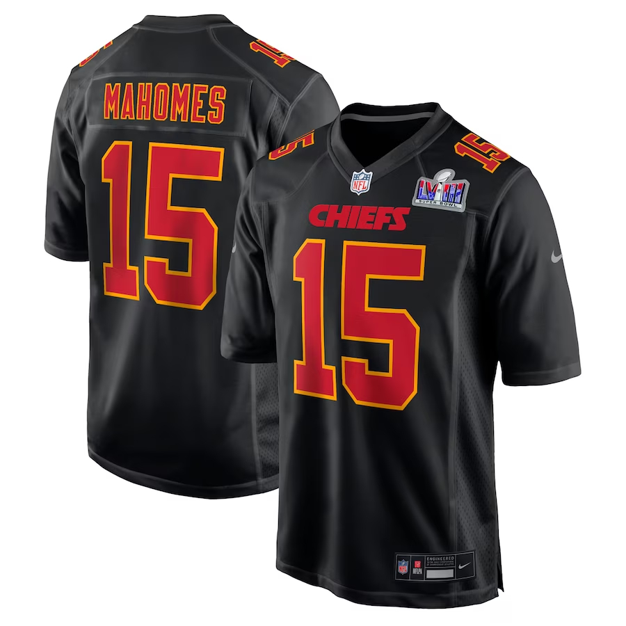 Nike Patrick Mahomes Kansas City Chiefs Black S