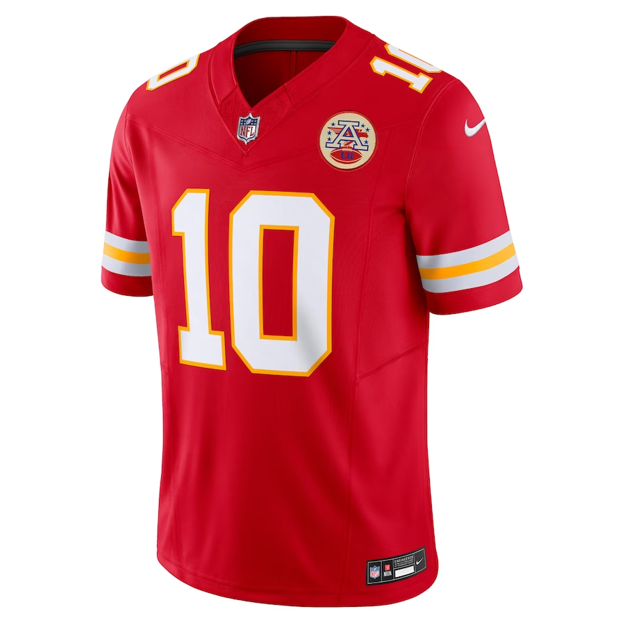 Nike Isiah Pacheco Kansas City Chiefs Red Vapor F.U.S.E. Limited Jersey