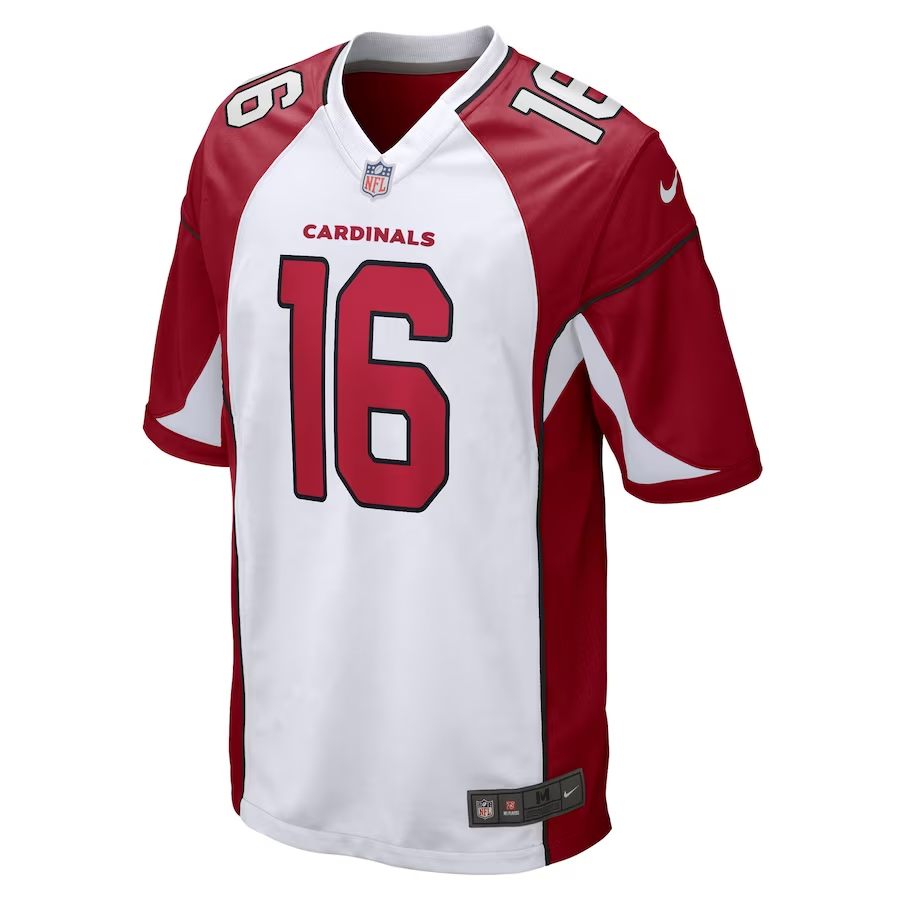 Nike Jake Plummer Arizona Cardinals White Retired Player Game Jersey