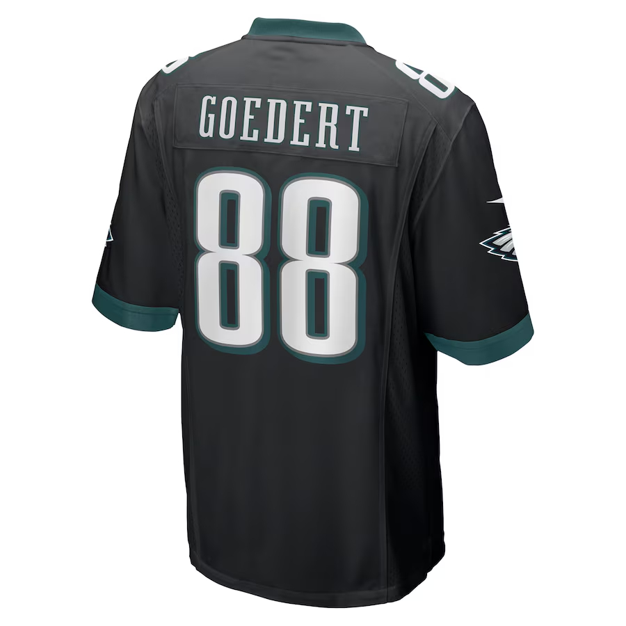 Nike Dallas Goedert Philadelphia Eagles Black Game Jersey