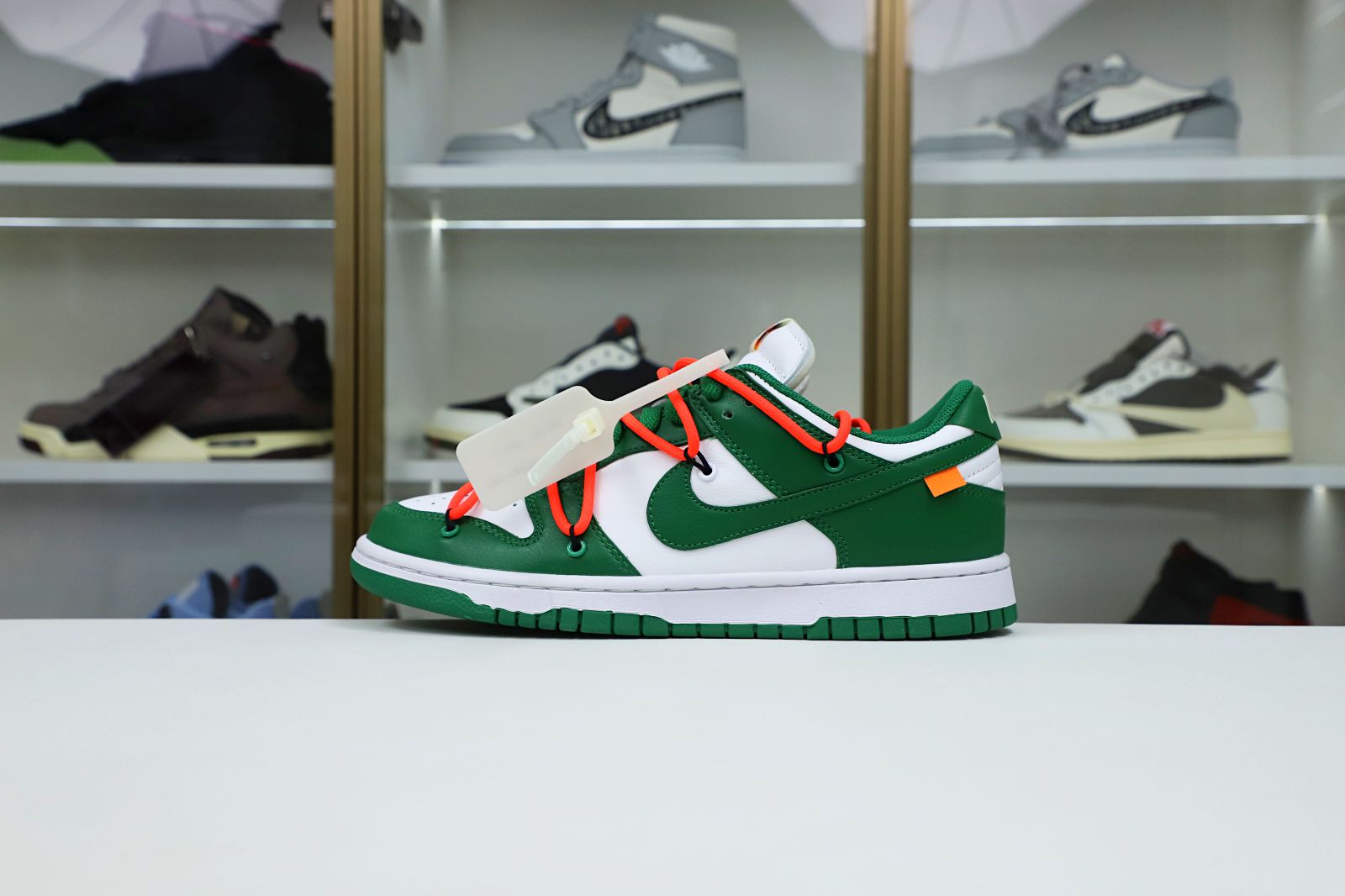 OFF-WHITE X DUNK LOW 'PINE GREEN'