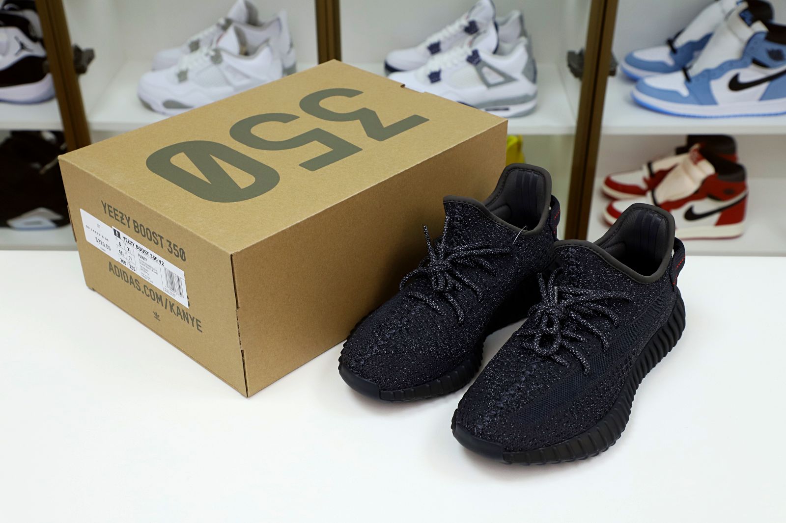 YEEZY BOOST 350 V2 'BLACK REFLECTIVE'