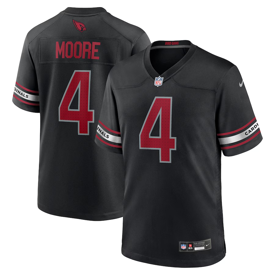 Nike Rondale Moore Arizona Cardinals Black2 Game Jersey