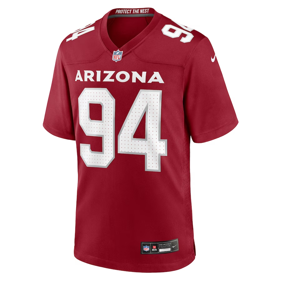 Nike Carlos Watkins Arizona Cardinals Cardinal Game Player Jersey