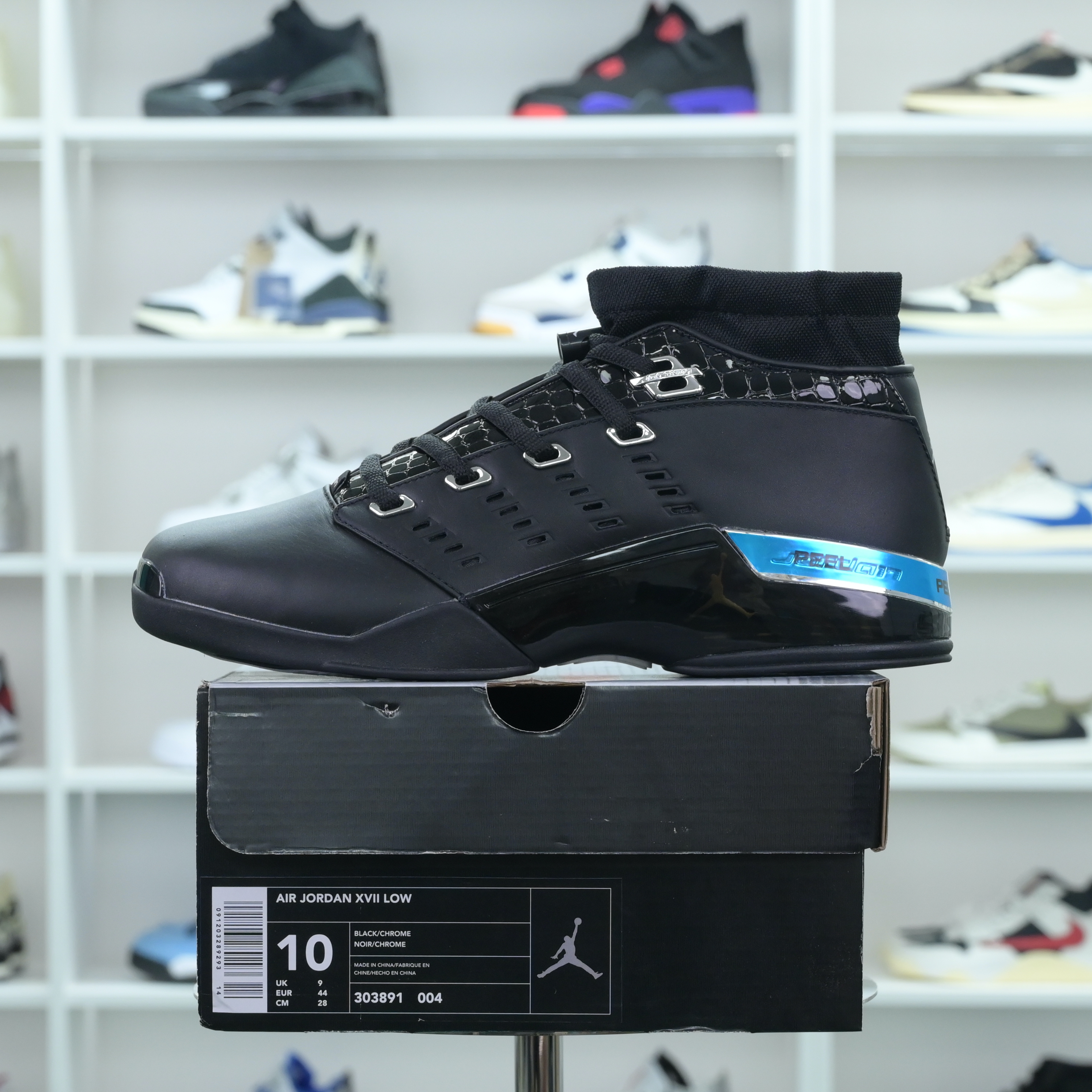 Jordan Air Jordan 17 OG Low Black Chrome