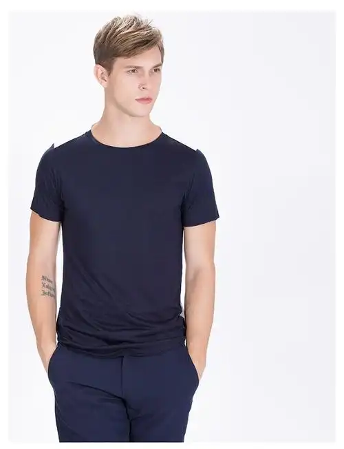 Men’s Casual Slim Fit T-Shirt – Soft Cotton Short Sleeve Tee for Everyday Wear