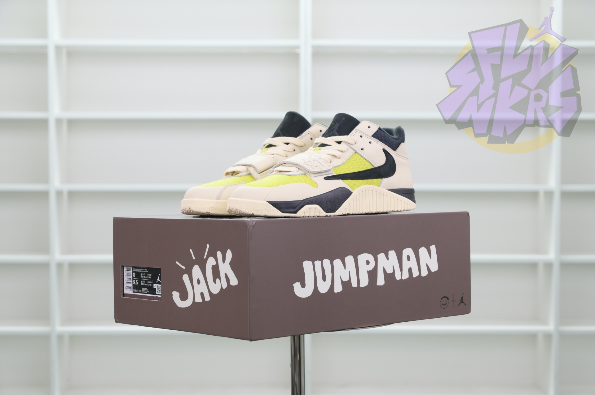 Travis Scottx Jordan Jumpman Jack TR“Bright Cactus” FZ8117-102