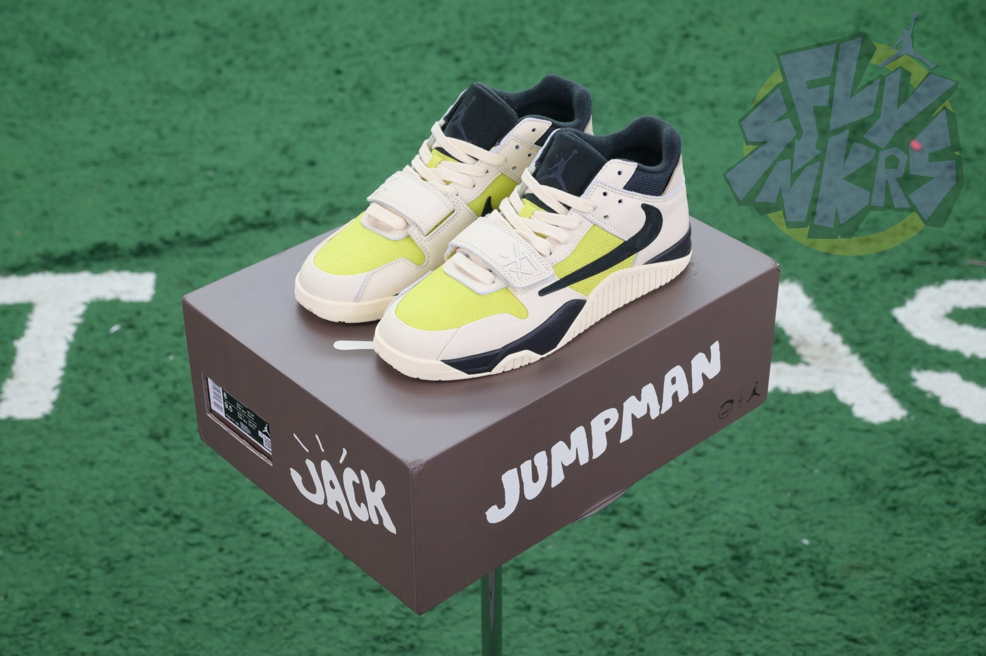 Travis Scottx Jordan Jumpman Jack TR“Bright Cactus”  FZ8117-102