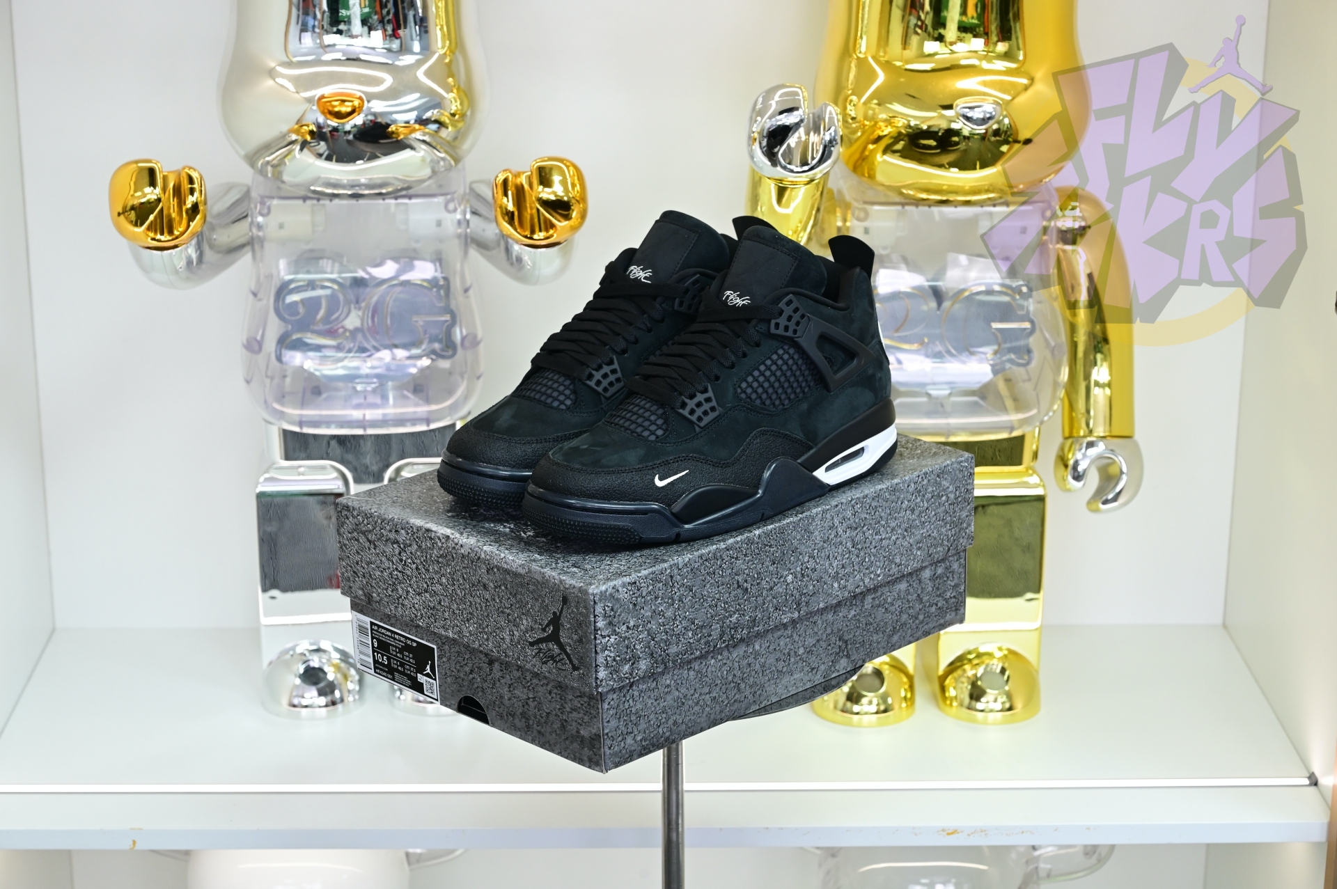 Nigel Sylvester x Air Jordan 4 OG Black 