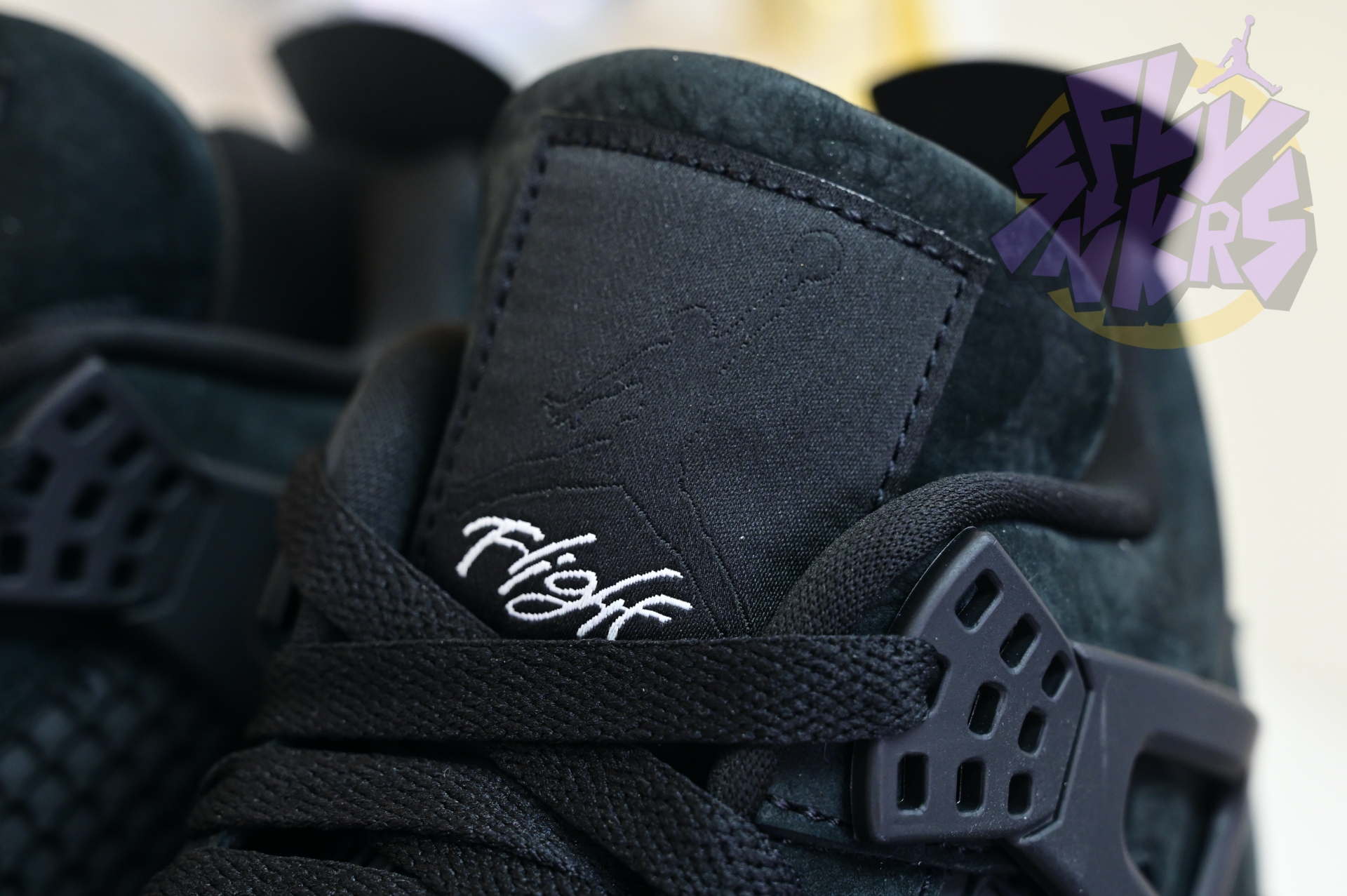 Nigel Sylvester x Air Jordan 4 OG Black 
