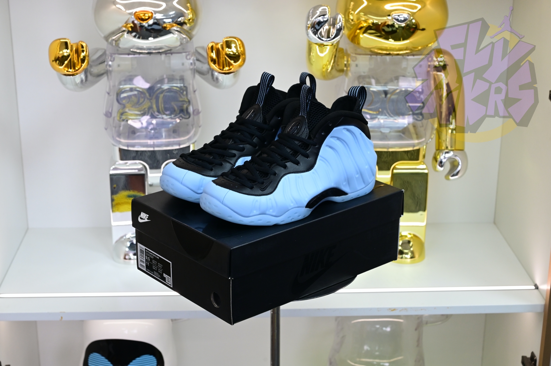 Nike Air Foamposite One 'Psychic Blue and Black'  HJ6014-400