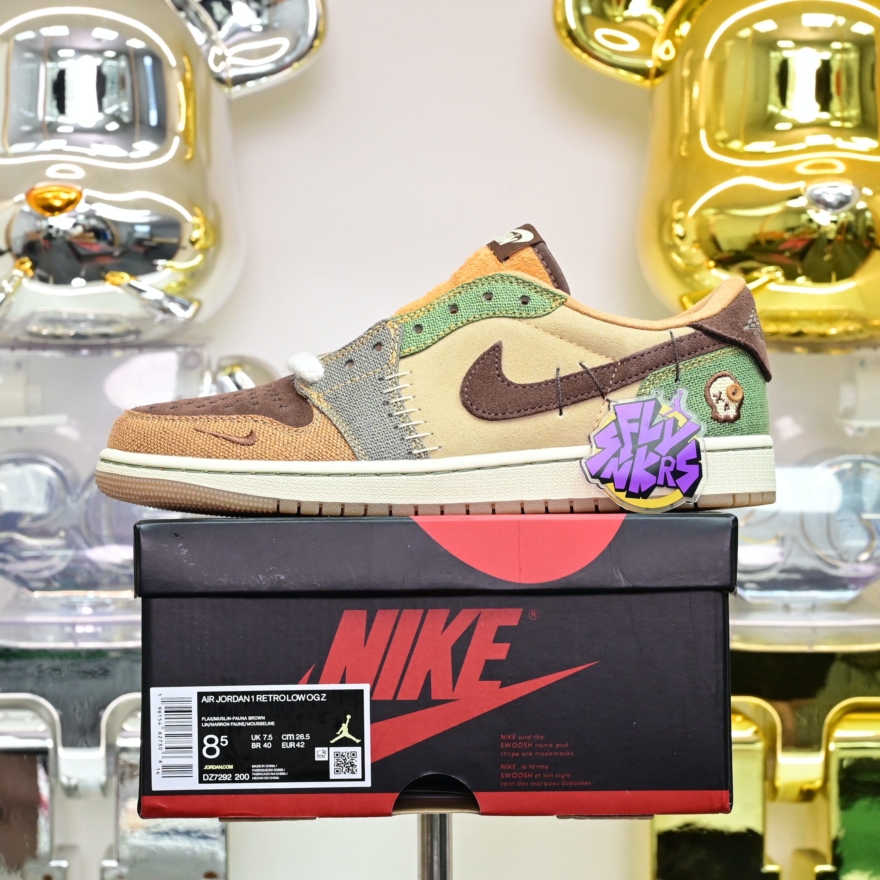 Zion Williamson x  Air Jordan 1retro low og