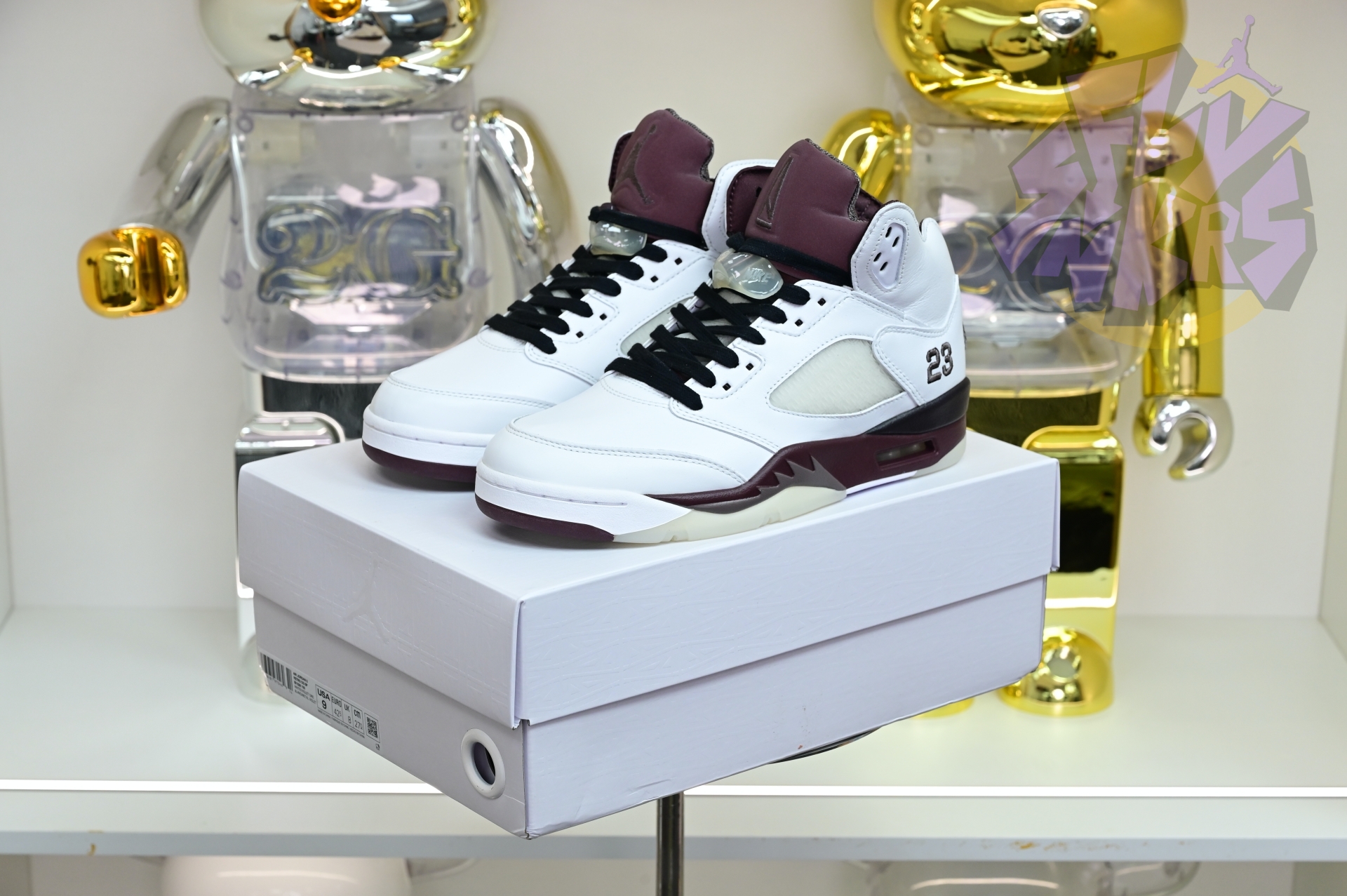 A Ma Maniére x  Air Jordan 5“Burgundy Crush” IB1528-100