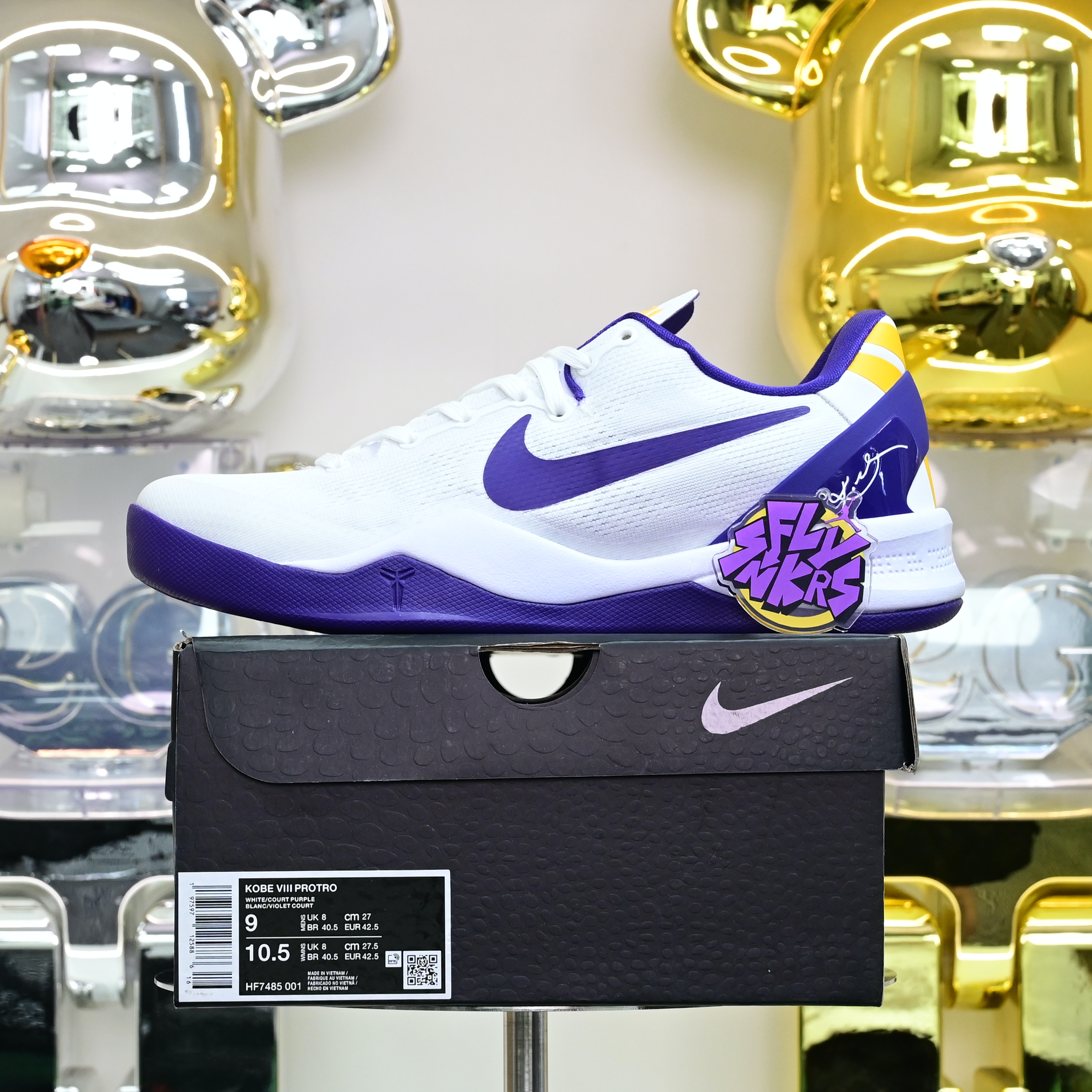 Nike Zoom Kobe 8 PROTROBTANC COURT PURPLE    HF7485 001