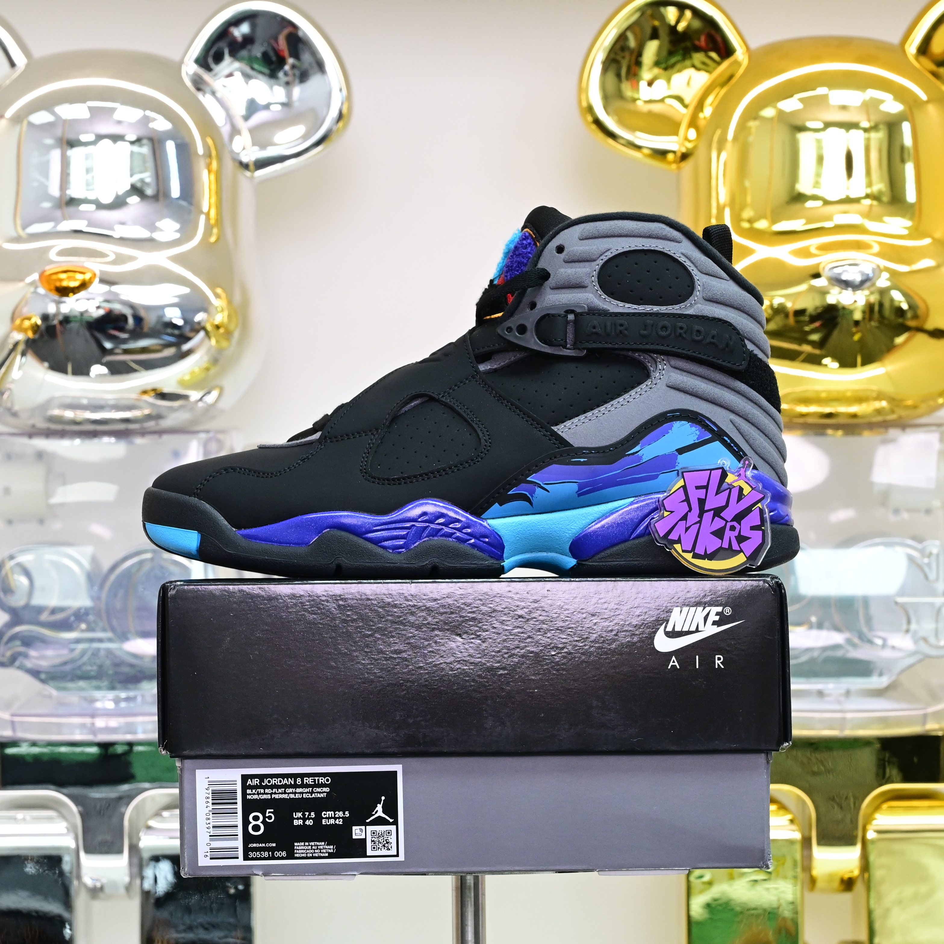 Air Jordan 8 RETRO 2025 305381-006