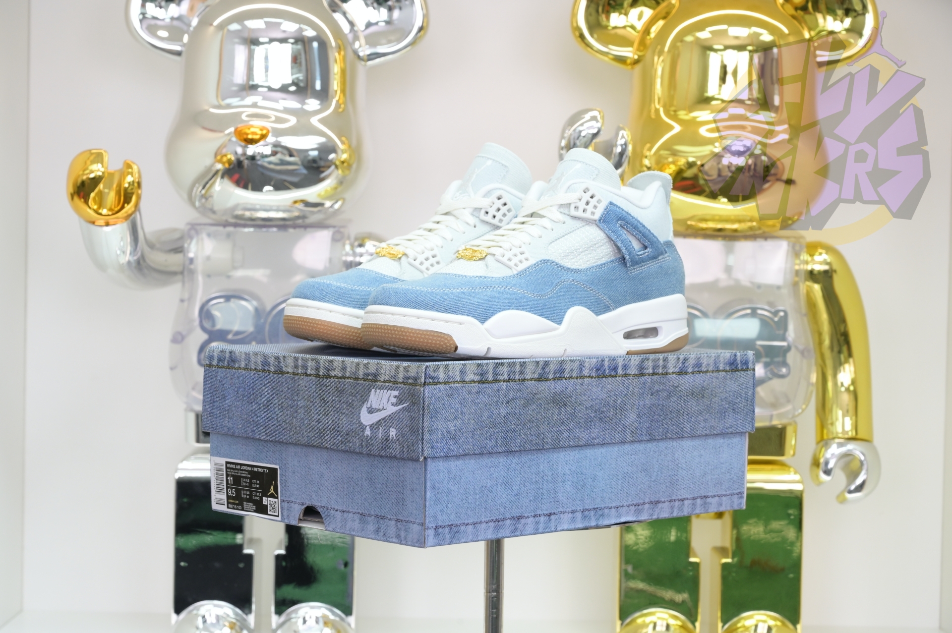 Air Jordan 4 Denim“Worn Blue” IB6716-100