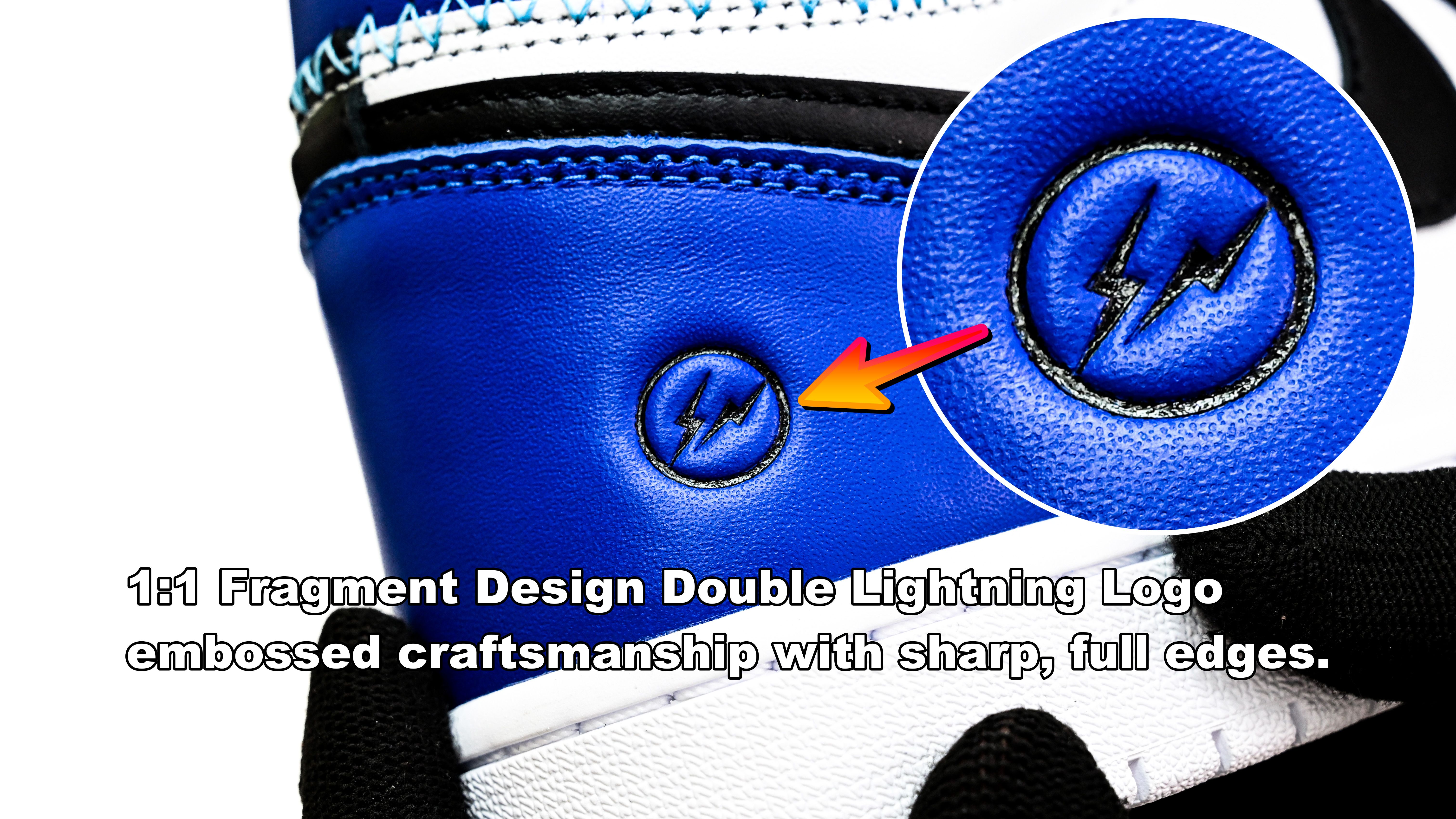 Air Jordan 1  UNDEFEATED x fragment design HIGH OG 107847-001