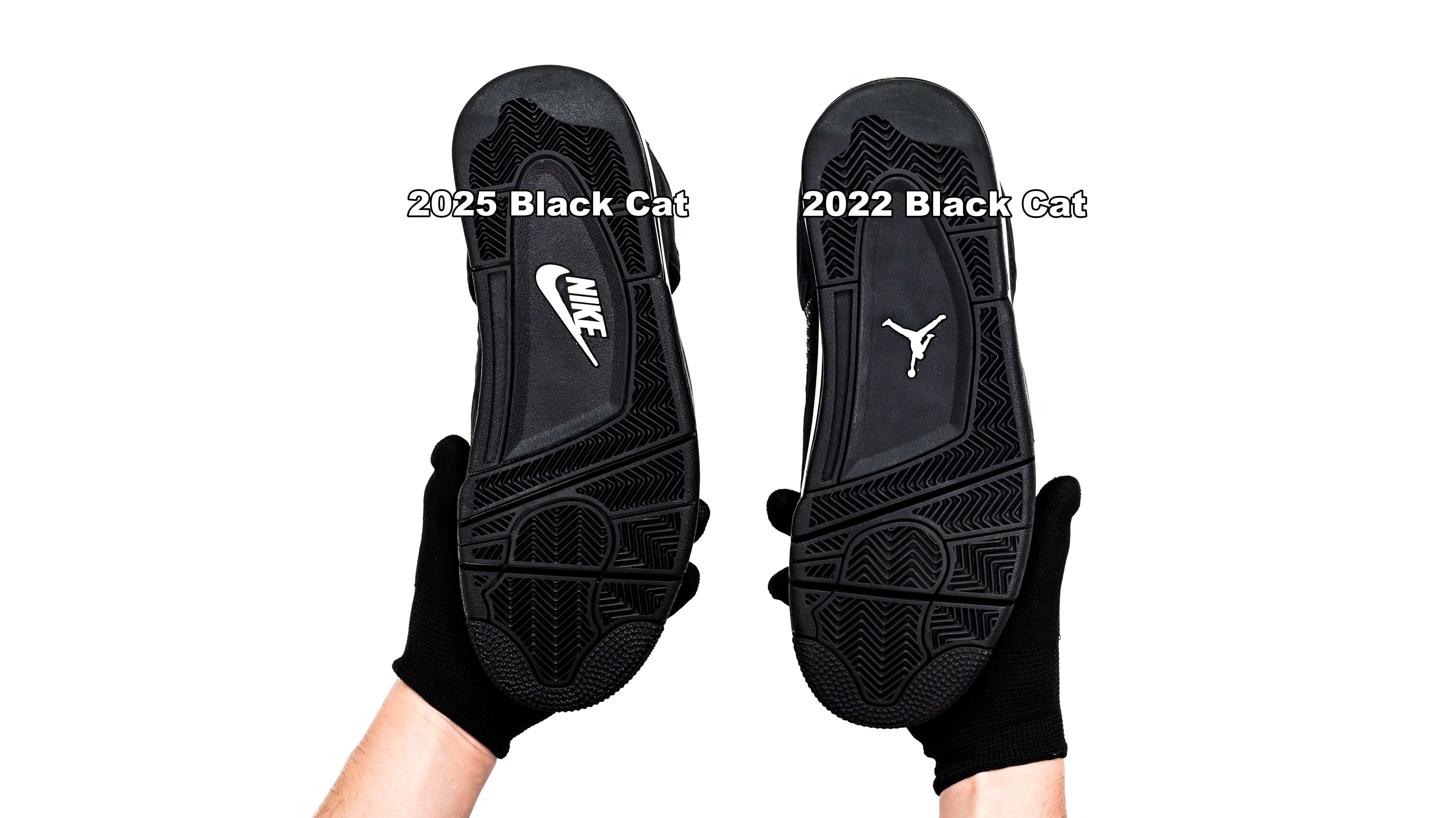 AIR JORDAN 4 RETRO 'BLACK CAT' 2025   FV5029-010