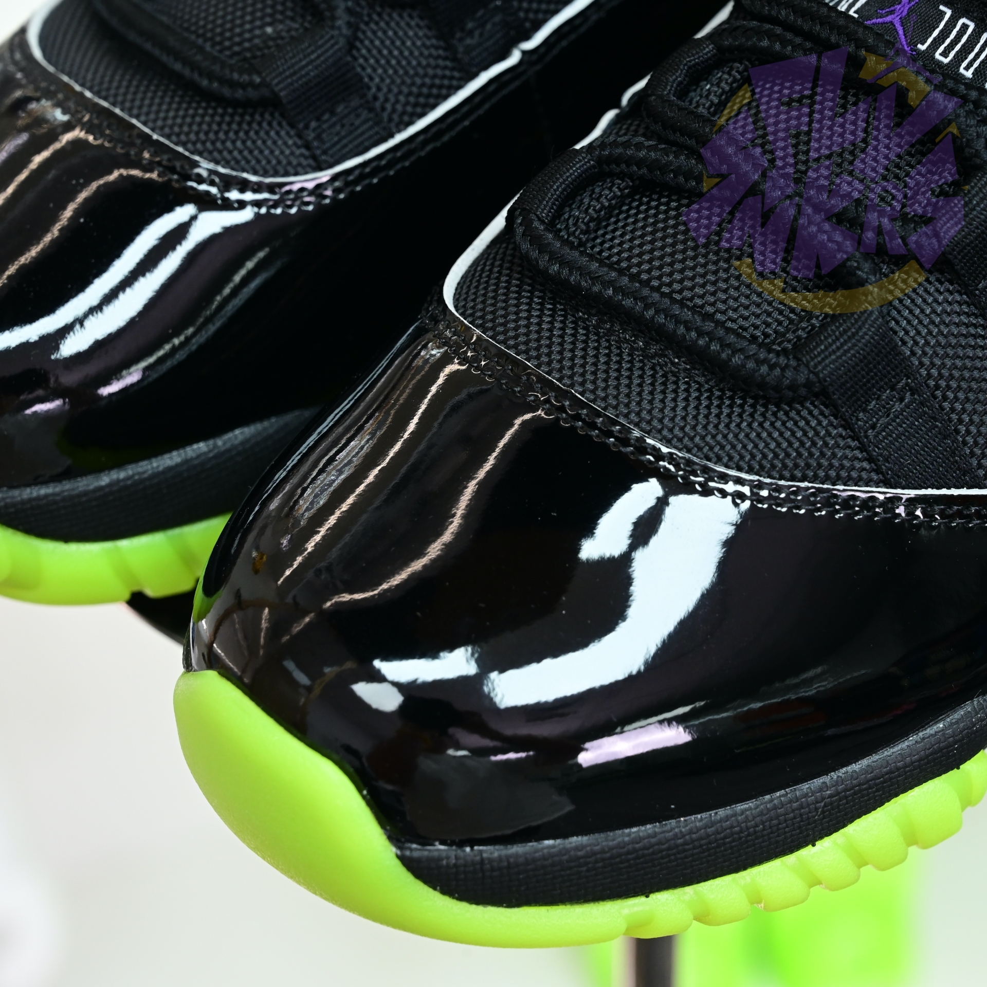 Air Jordan 11 GS Black/Barely Volt   CT8012-003