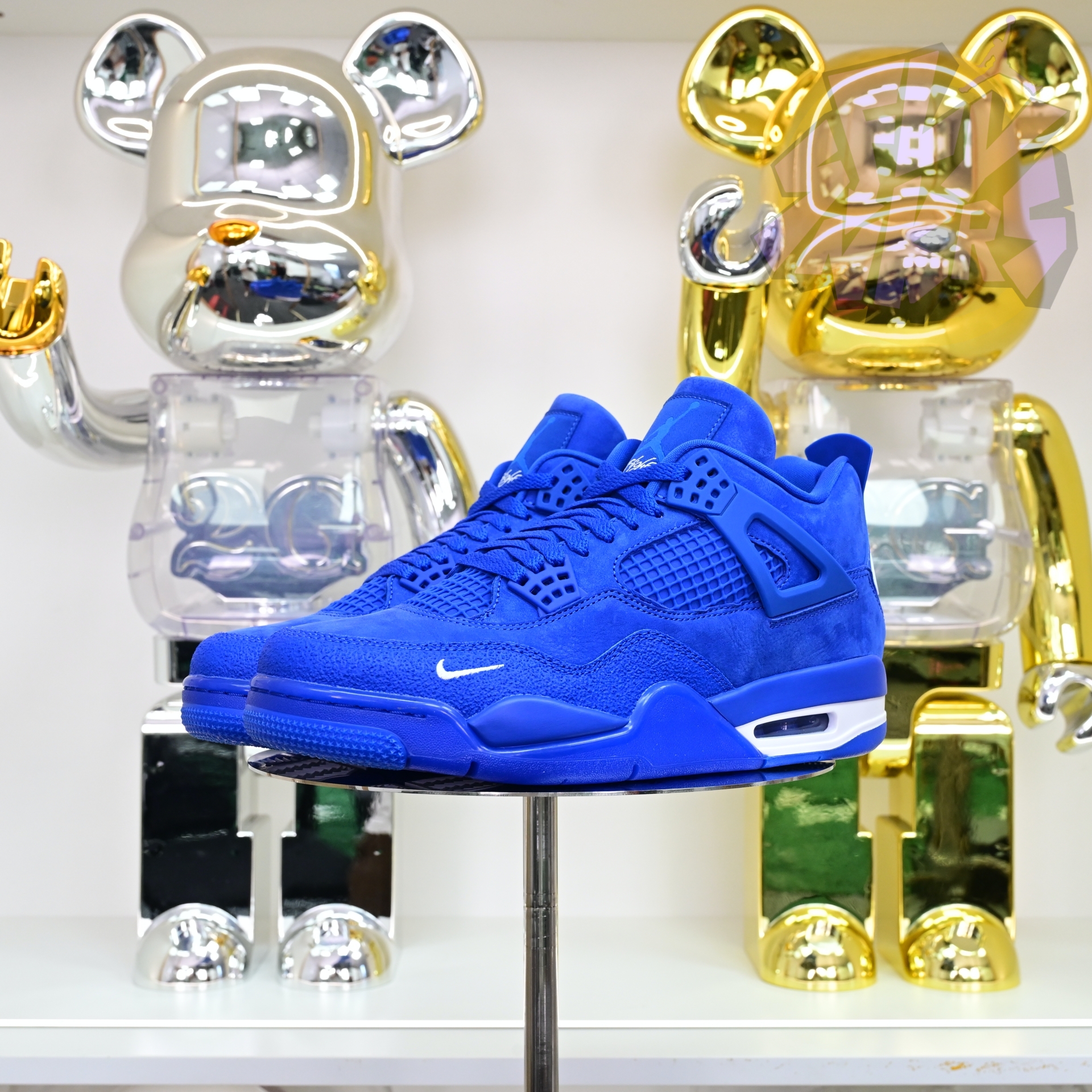 AIR JORDAN 4 RETRO OG SPIREWOOD BLUE SANL   HF4340-400