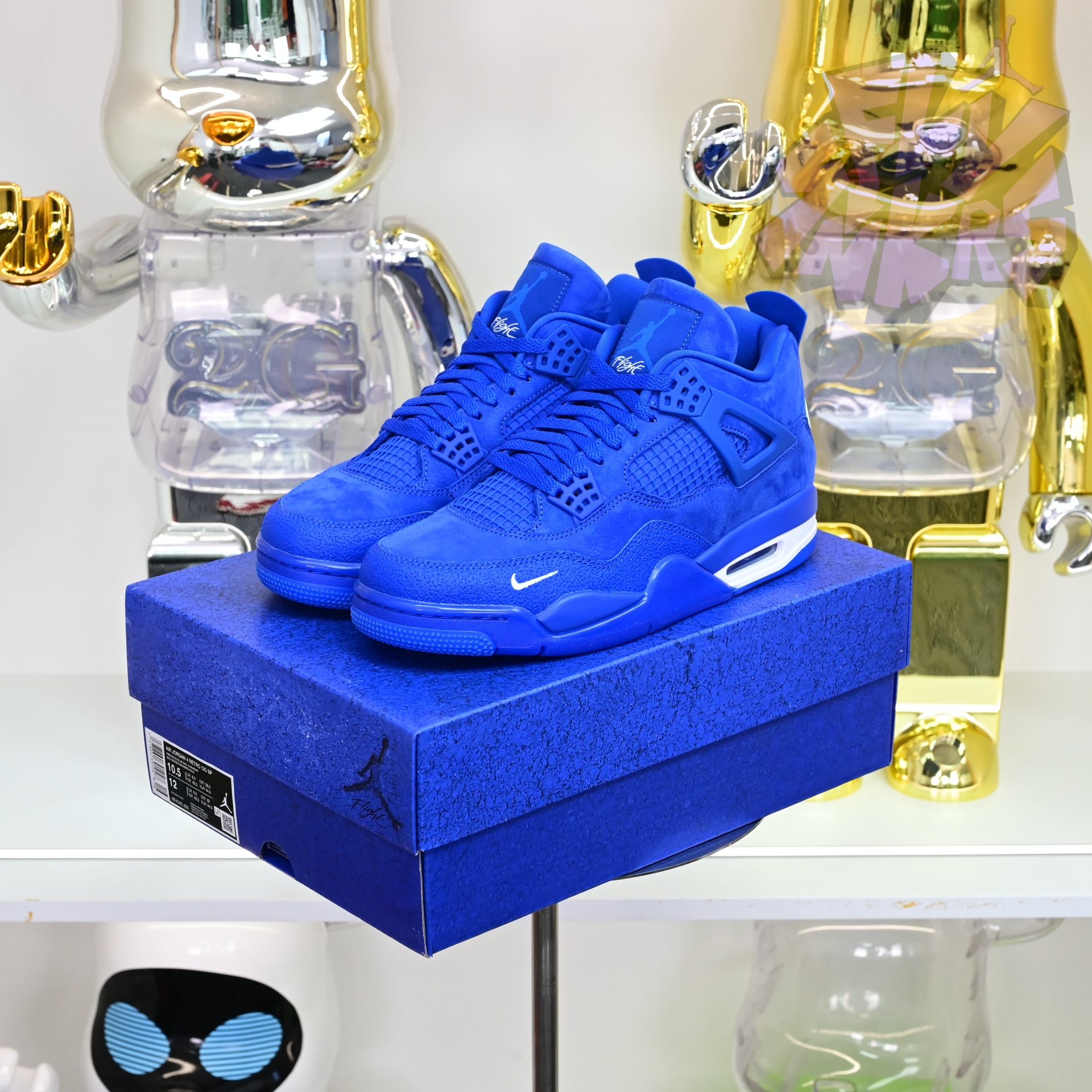 AIR JORDAN 4 RETRO OG SPIREWOOD BLUE SANL   HF4340-400