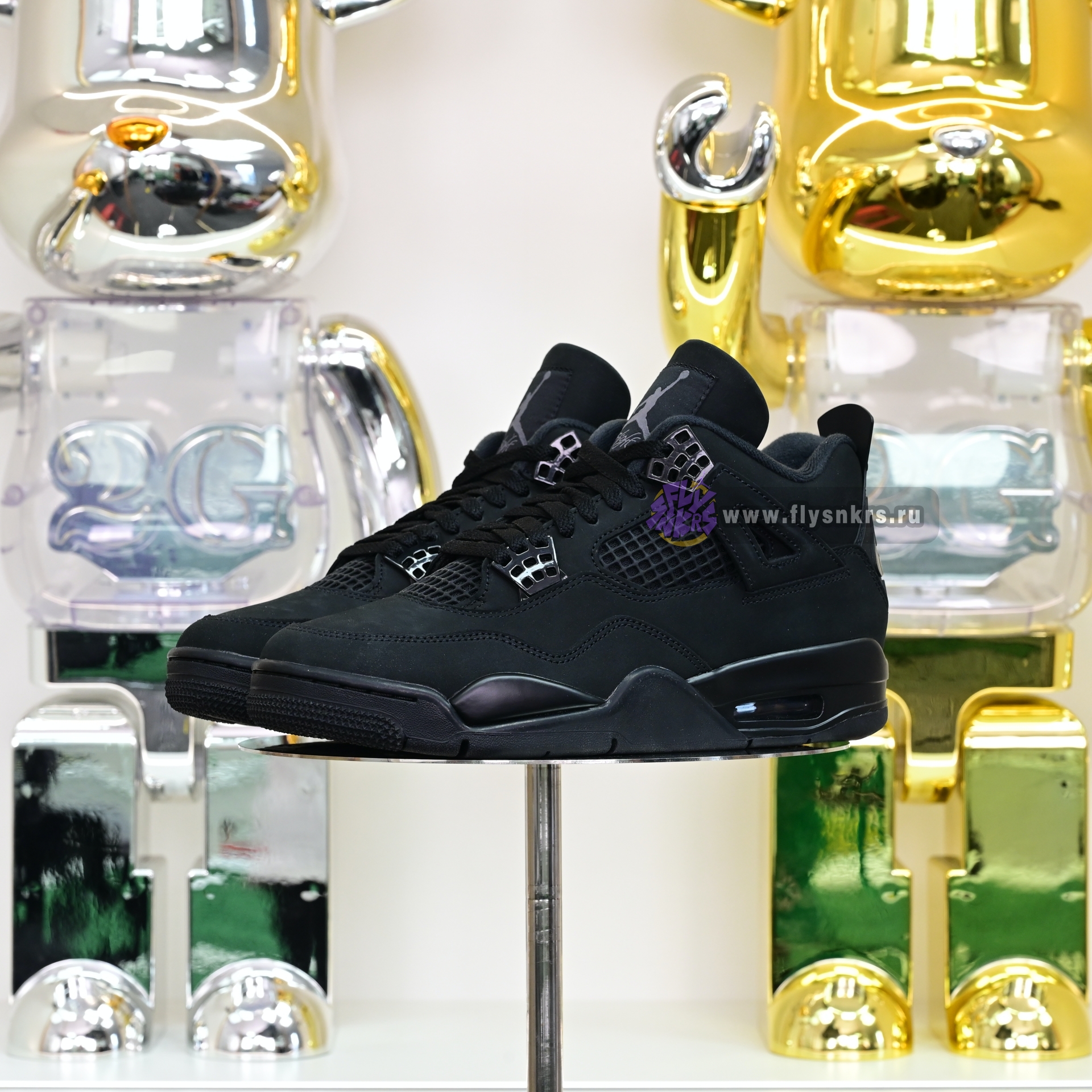 AIR JORDAN 4 RETRO 'BLACK CAT' 2025   FV5029-010