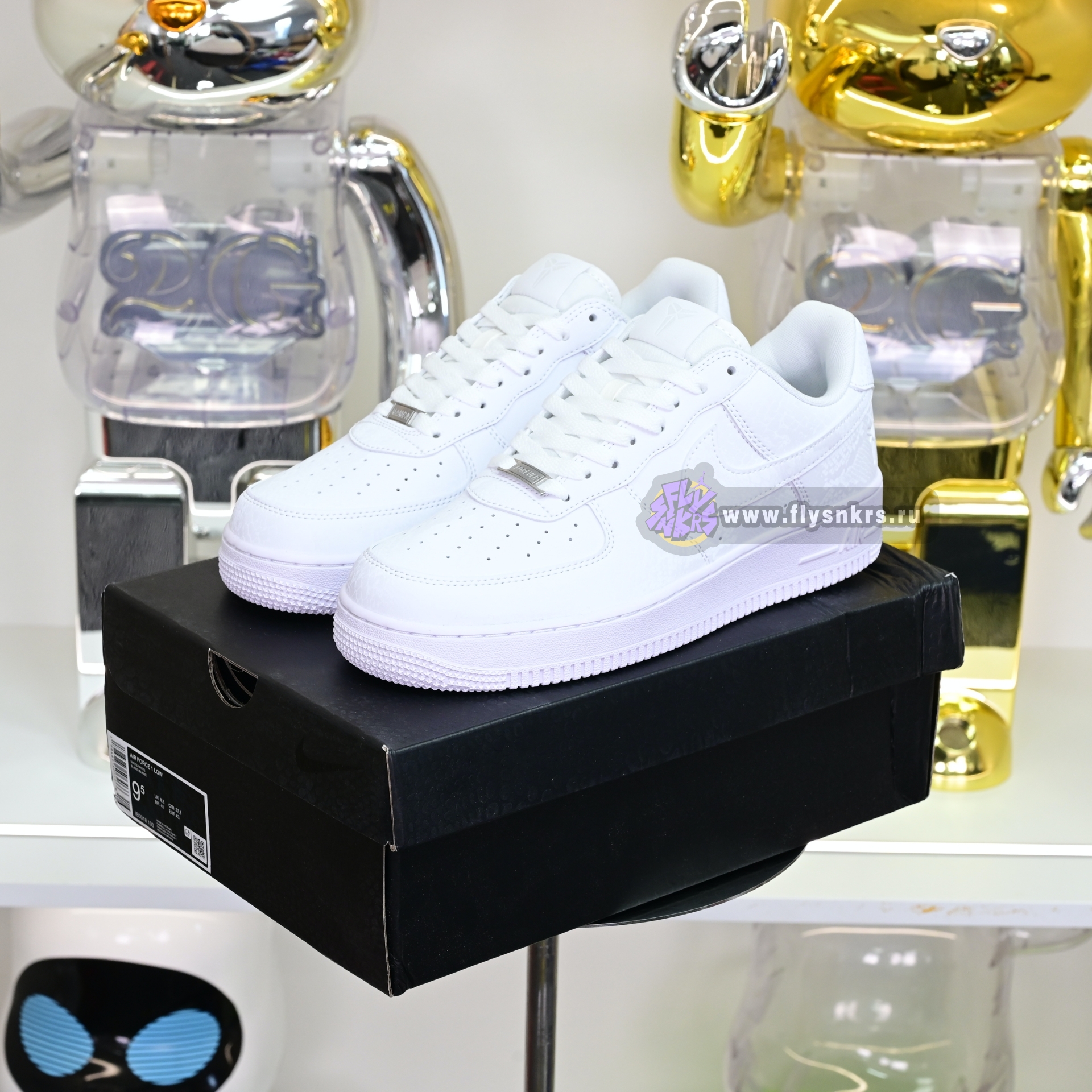 Nike Air Force 1 Low Kobe Forever White  IB0018-100