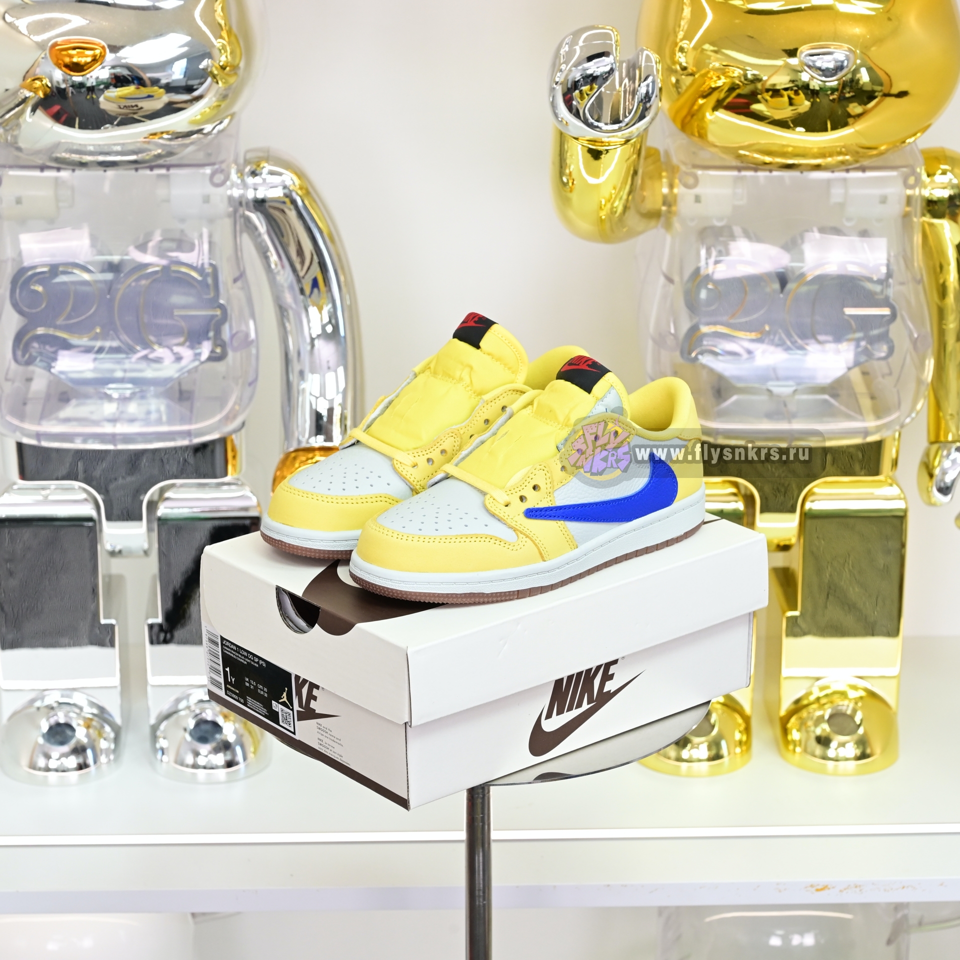 Kids Shoes Travis Scott x Air Jordan 1 Retro Low OG DZ5909-700