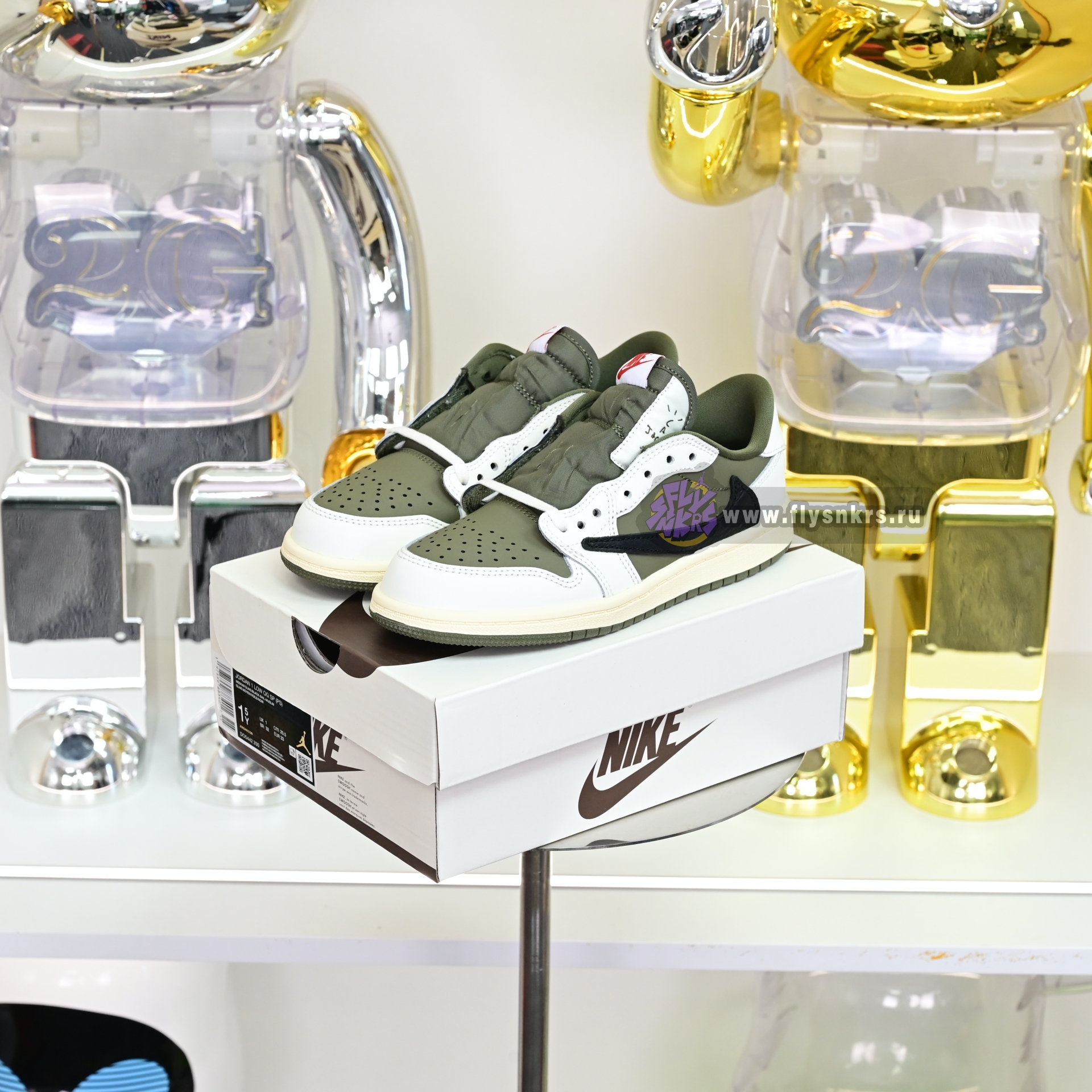 Kids Shoes Travis Scott x  Air Jordan 1 Low OG SP DO5442-200