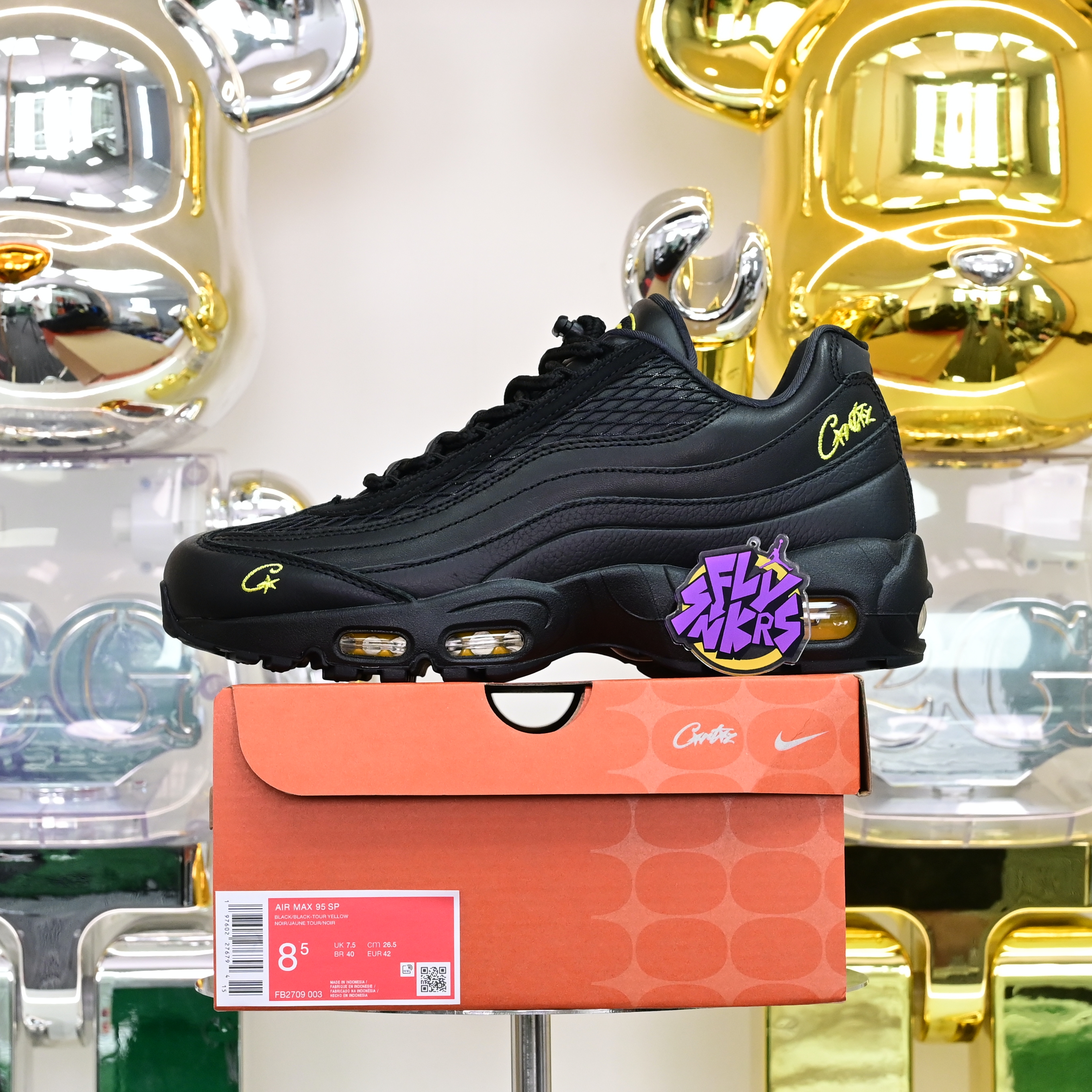 Corteiz x Nike Air Max 95 Tour Yellow  FB2709-003