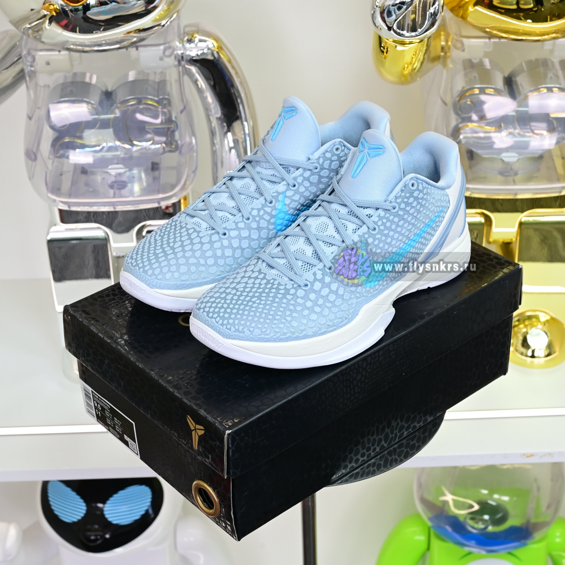 Caitin Clark Nike Kobe 6 EM IO3672-400  科比6 浅蓝 IO3672-400
