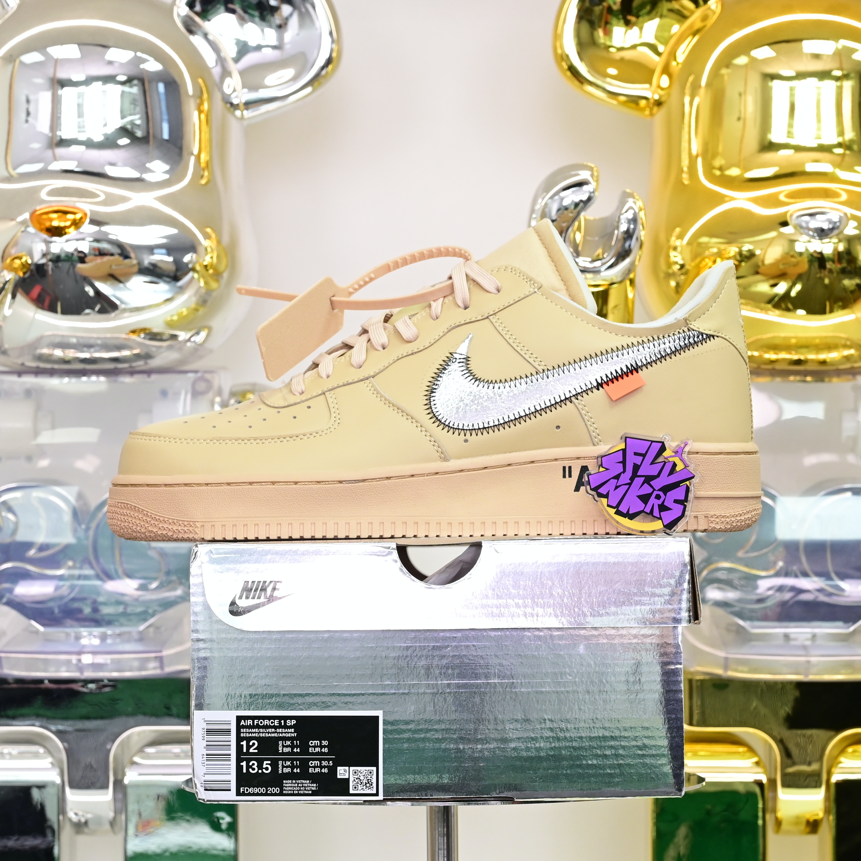OFF-WHITE x Nike Air Force1 FD6900-200