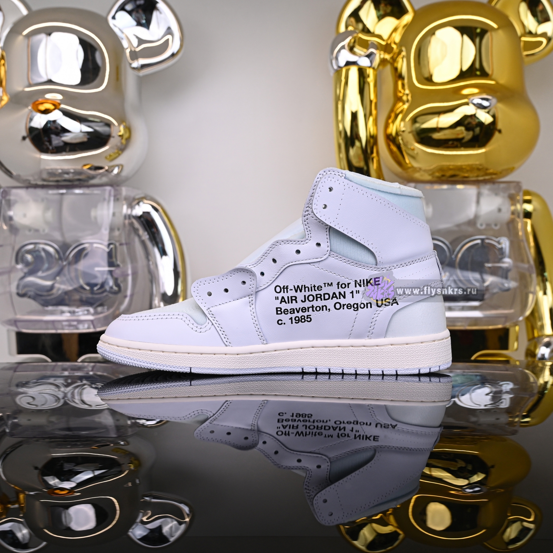 OFF-WHITE X AIR JORDAN 1 RETRO HIGH OG 'WHITE' 2018