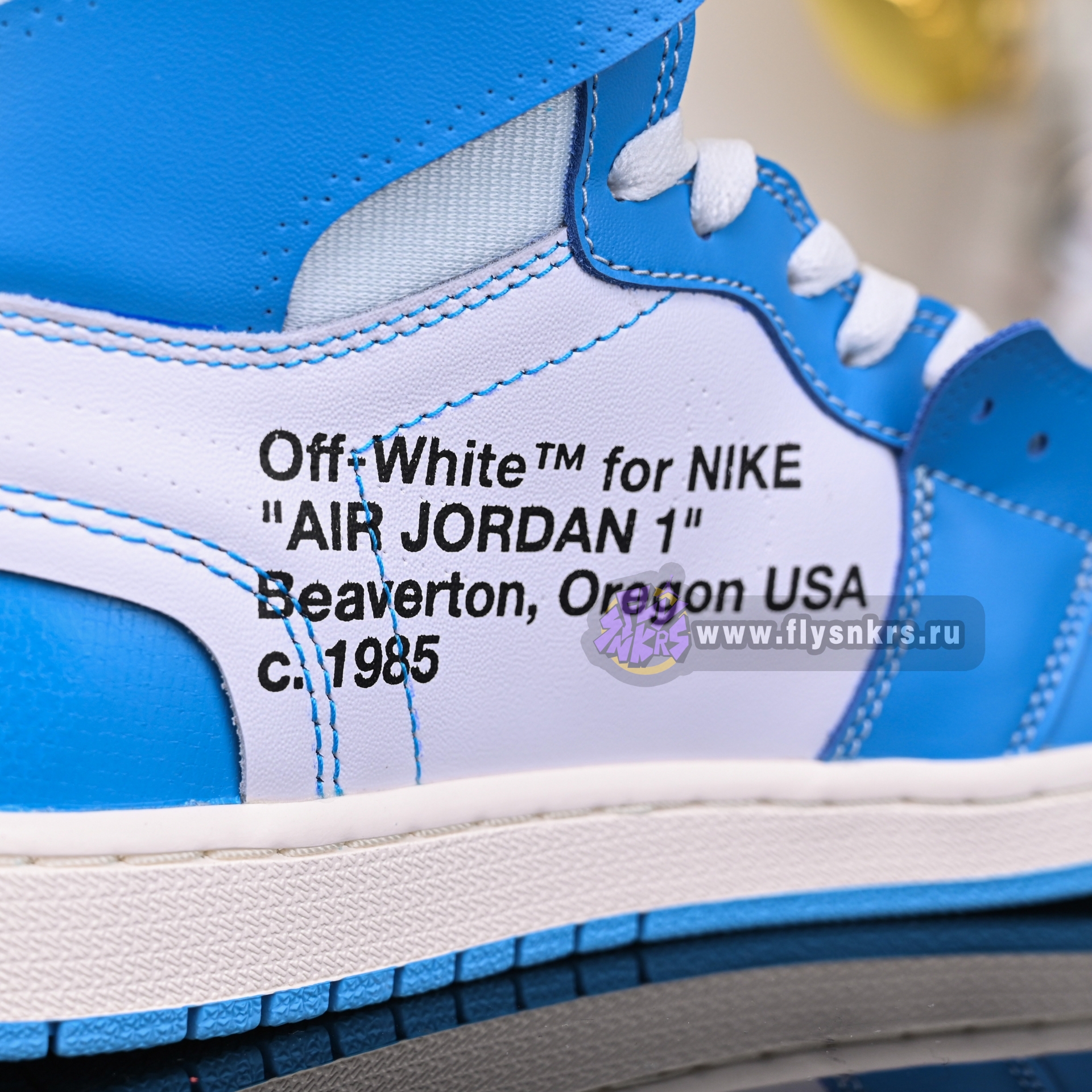 OFF-WHITE X AIR JORDAN 1 RETRO HIGH OG 'UNC'