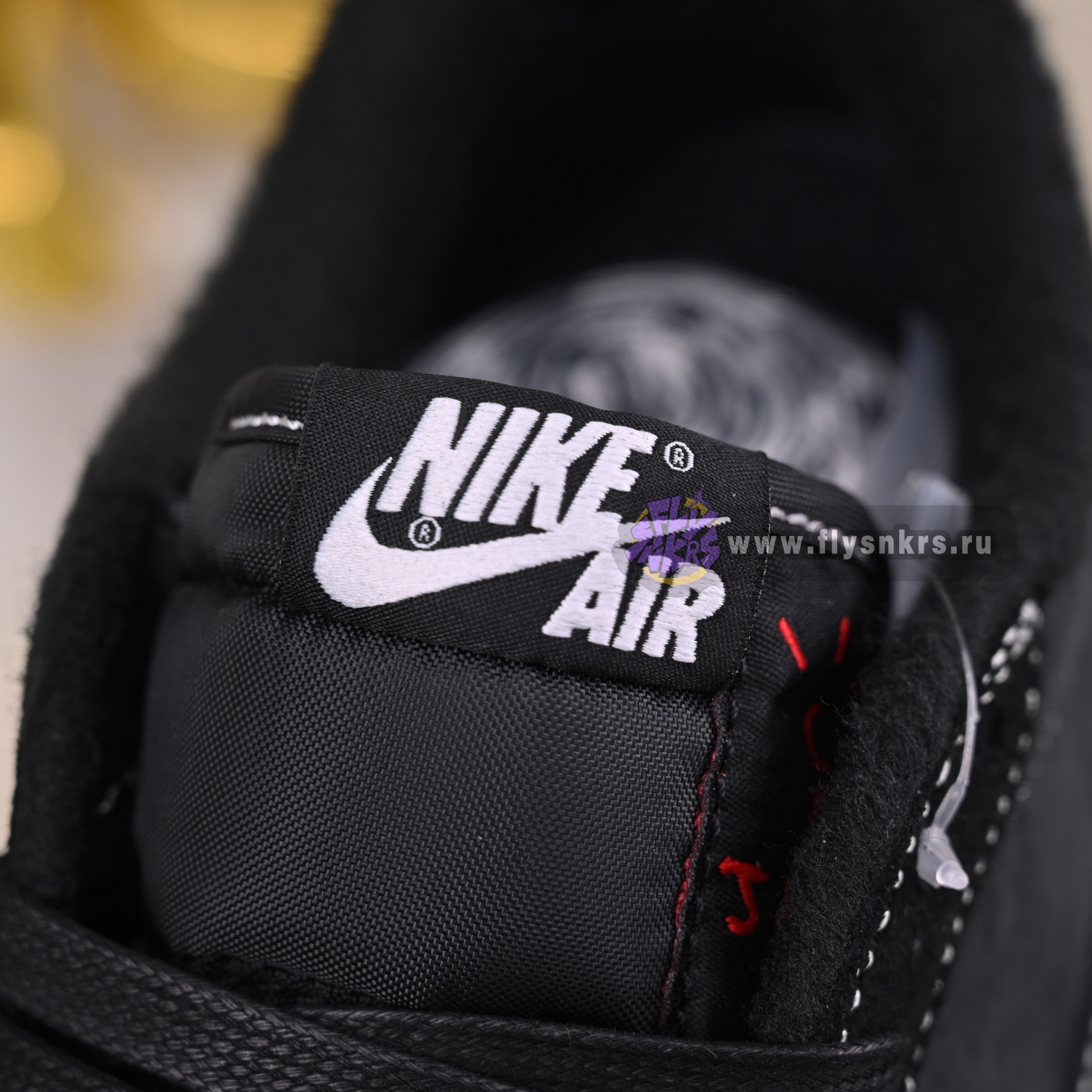 TRAVIS SCOTT X NIKE AIR JORDAN 1 LOW OG “BLACK/PHANTOM” DM7866-001