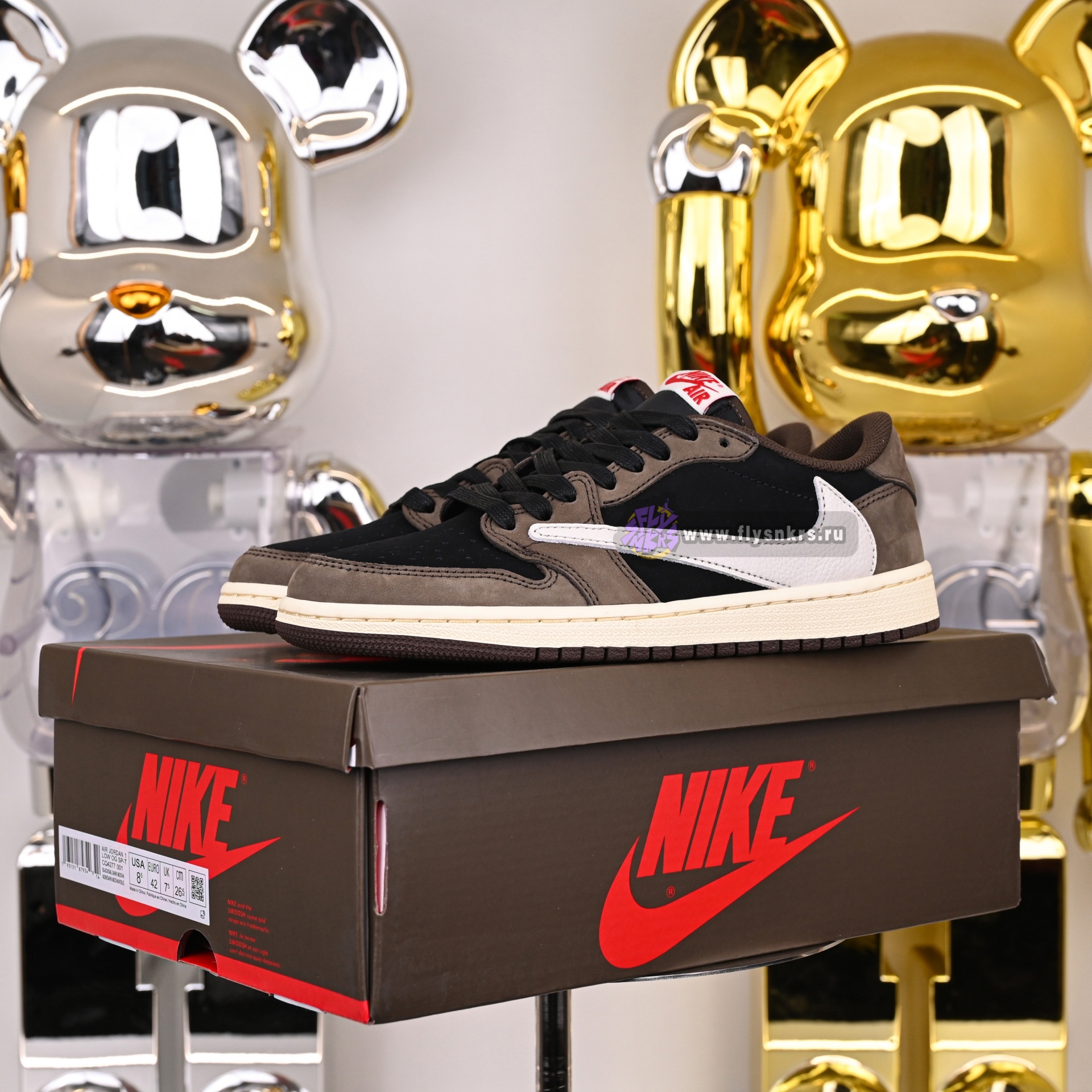 Travis Scott x Jordan Air Jordan 1 Low OG TS SP CQ4277-001