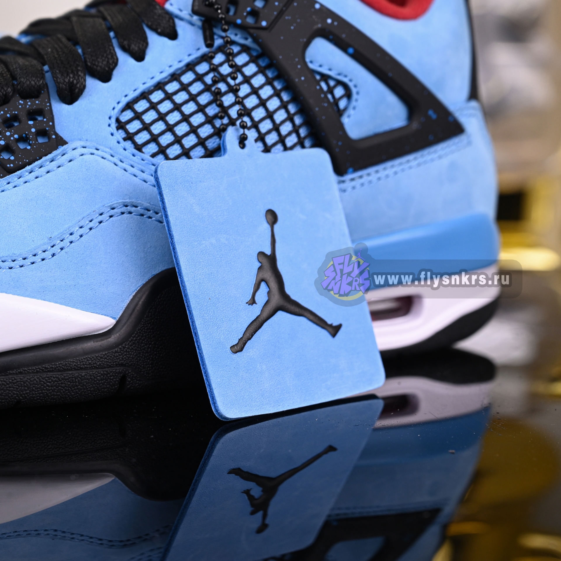 TRAVIS SCOTT X AIR JORDAN 4 RETRO 'CACTUS JACK' FRIENDS & FAMILY 308497-406