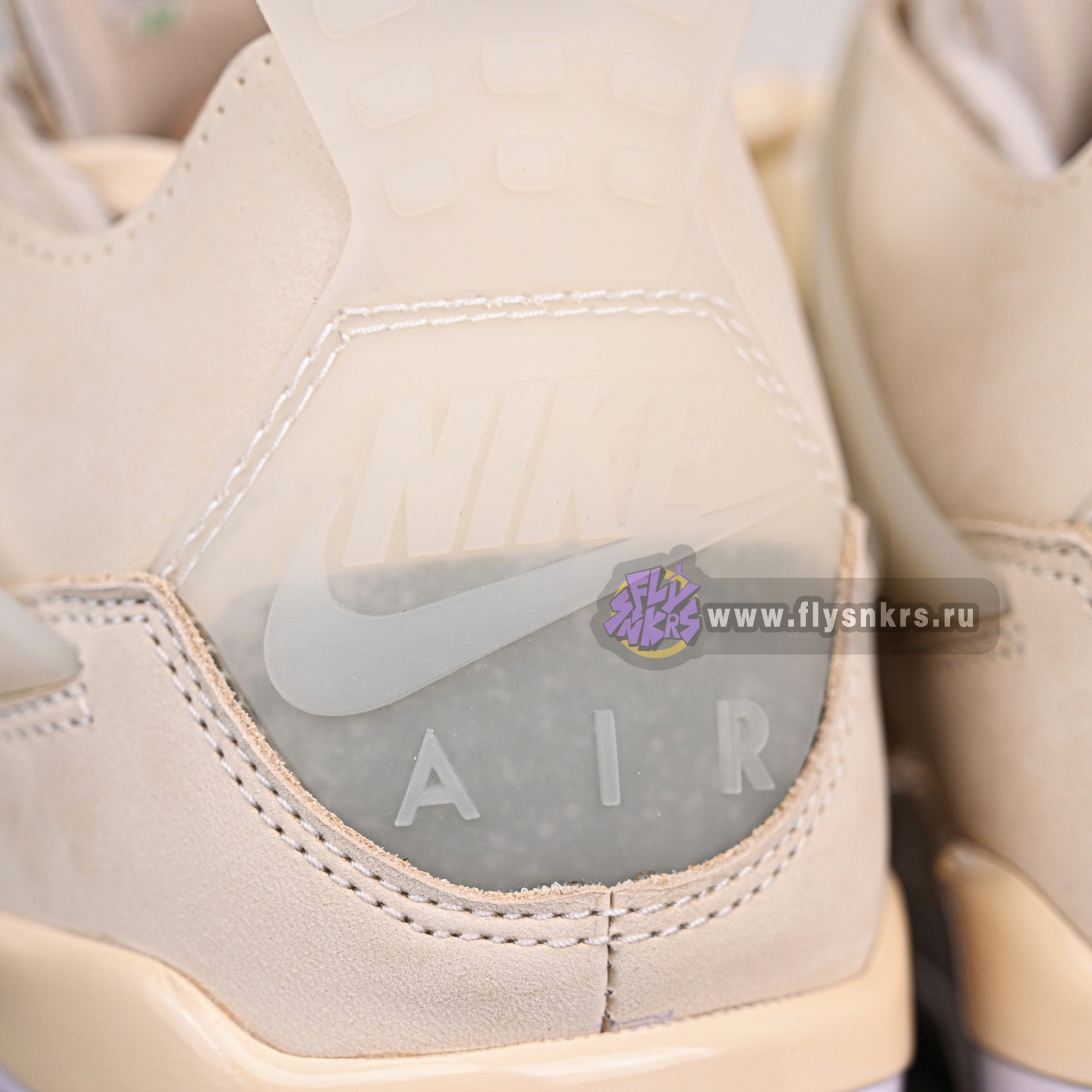 AIR JORDAN OFF-WHITE X WMNS AIR JORDAN 4 SP 'SAIL' CV9388-100